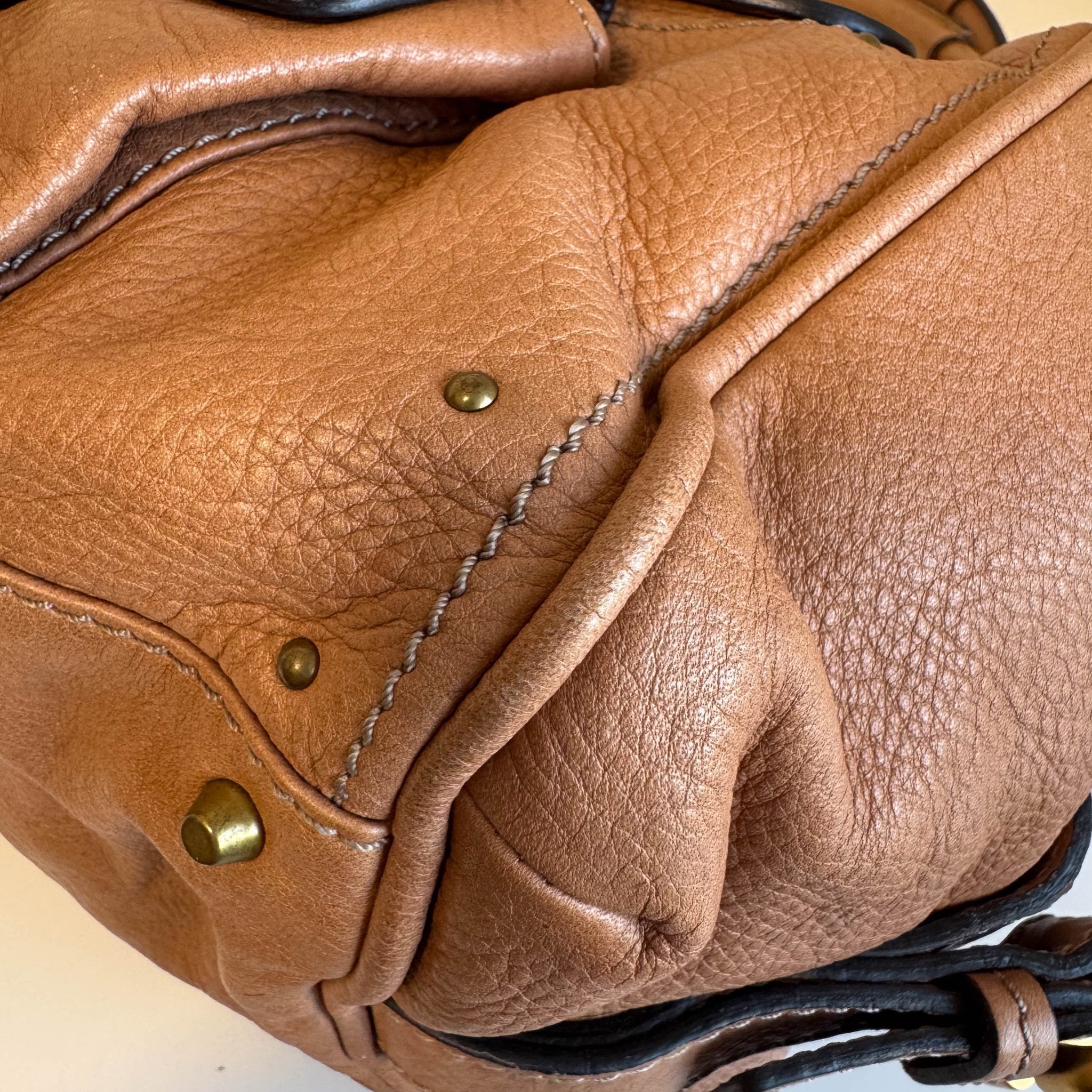 CHLOÉ Paddington Brown leather Handbag Front Pocket, in , Sold by HIVE PRELOVED - Handle Bags, ,