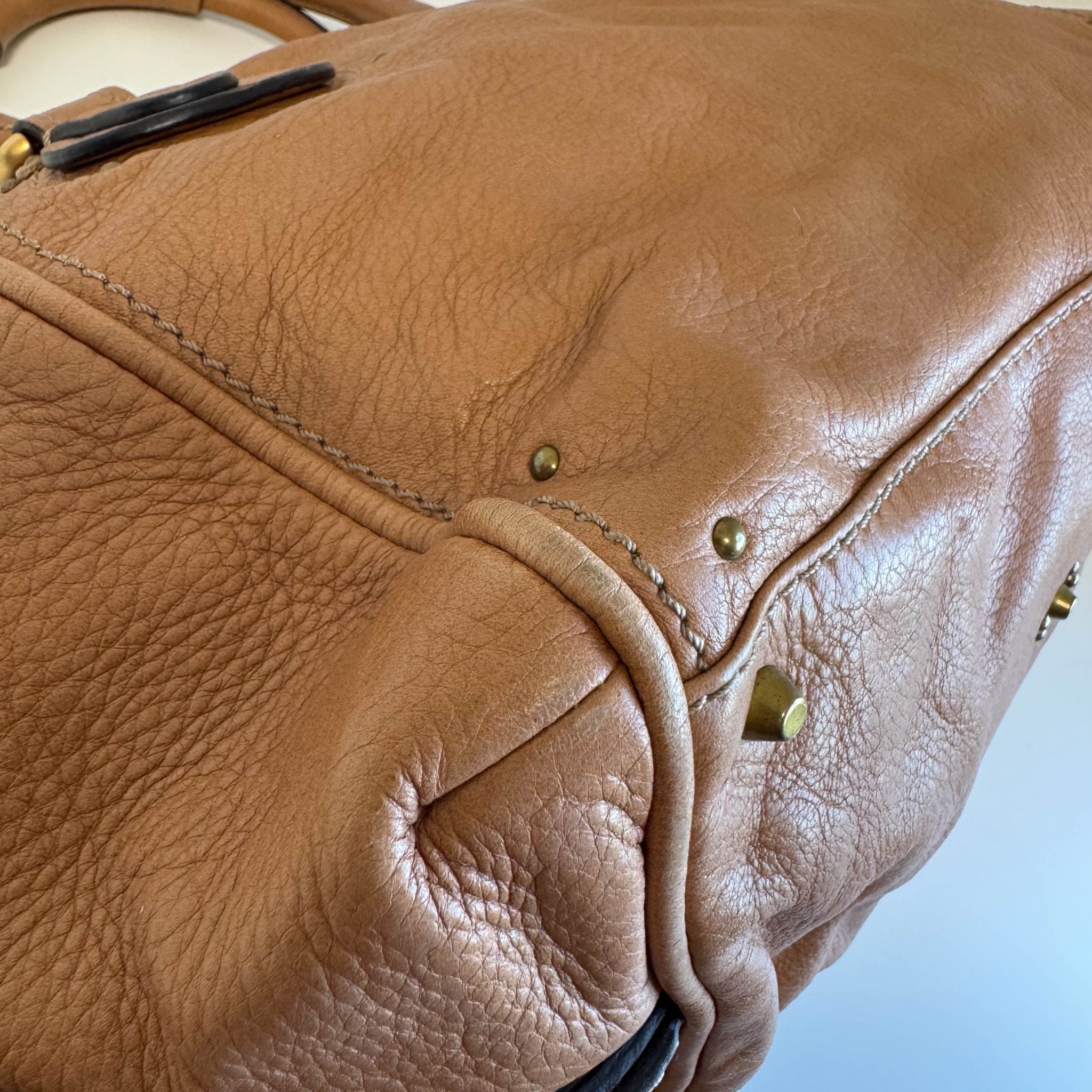 CHLOÉ Paddington Brown leather Handbag Front Pocket, in , Sold by HIVE PRELOVED - Handle Bags, ,
