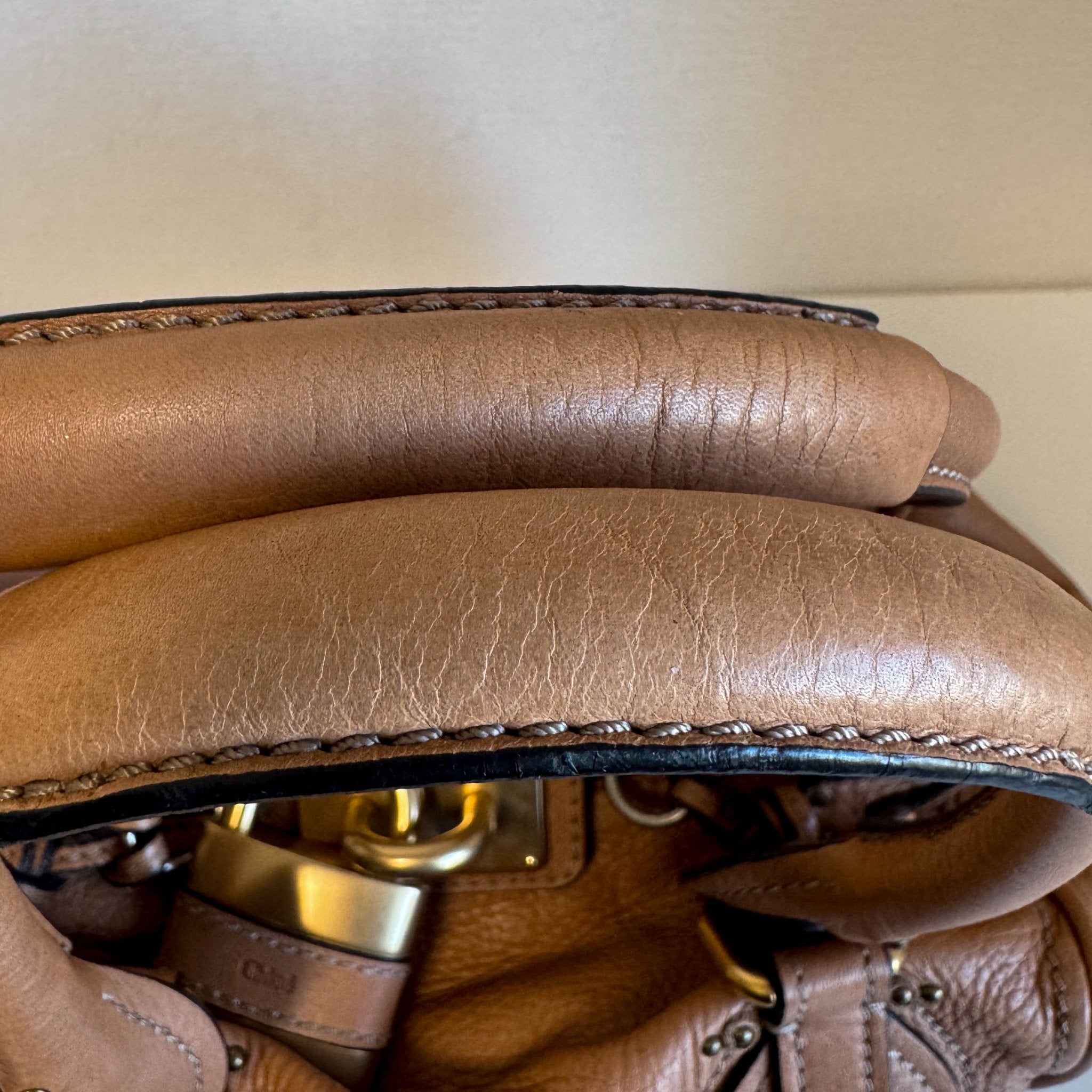 CHLOÉ Paddington Brown leather Handbag Front Pocket, in , Sold by HIVE PRELOVED - Handle Bags, ,