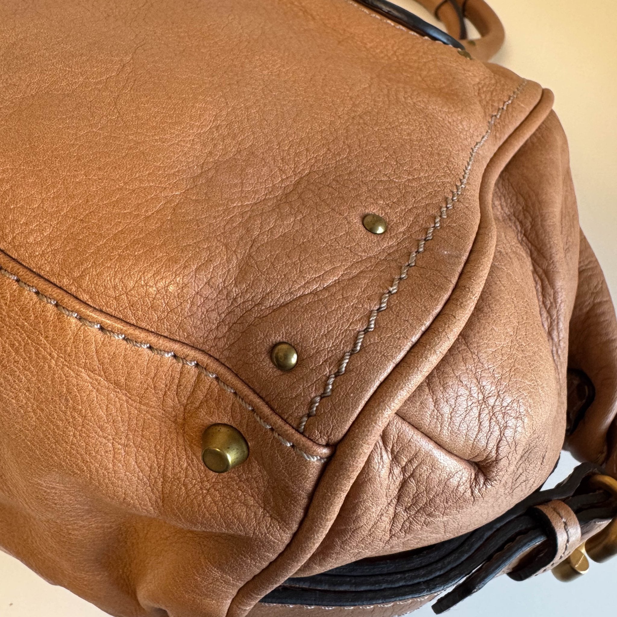 CHLOÉ Paddington Brown leather Handbag Front Pocket, in , Sold by HIVE PRELOVED - Handle Bags, ,