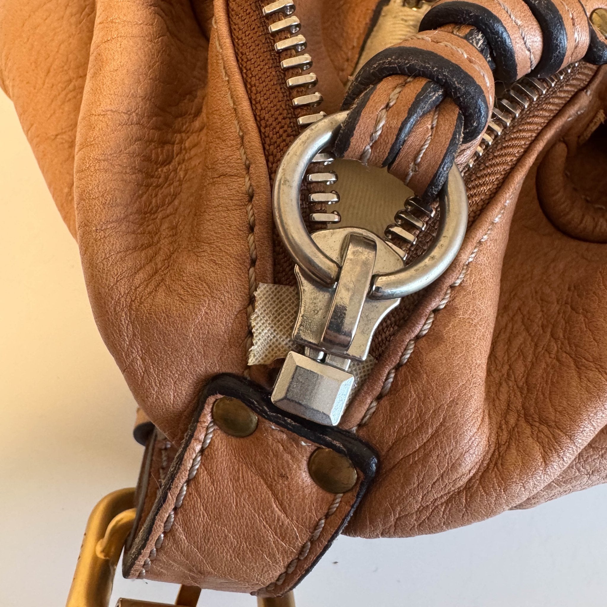 CHLOÉ Paddington Brown leather Handbag Front Pocket, in , Sold by HIVE PRELOVED - Handle Bags, ,