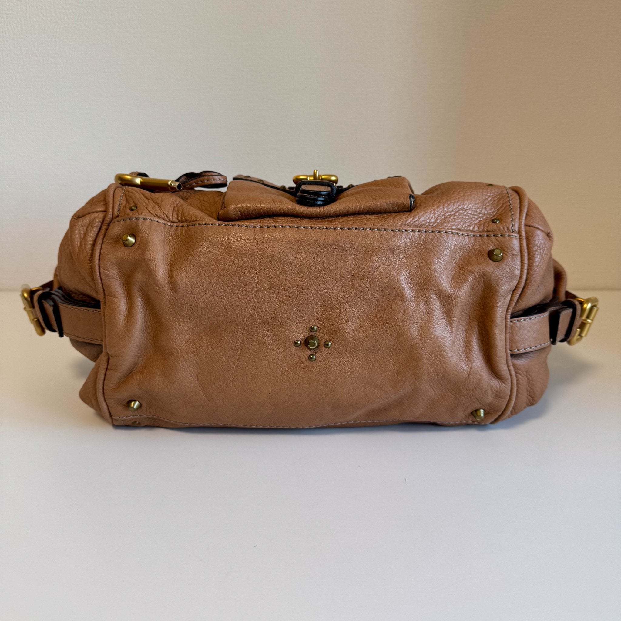 CHLOÉ Paddington Brown leather Handbag Front Pocket, in , Sold by HIVE PRELOVED - Handle Bags, ,