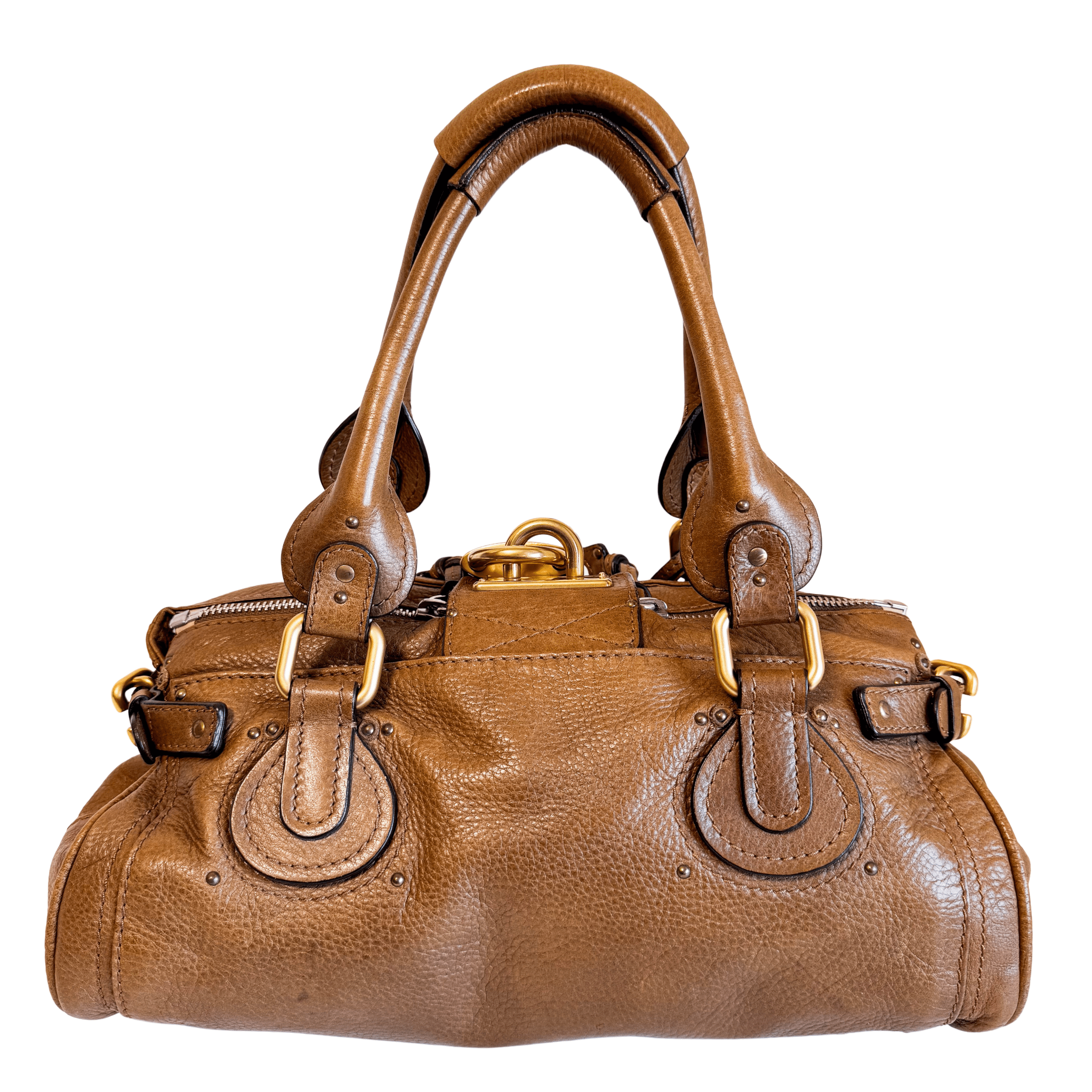 CHLOÉ Paddington Brown leather Handbag, in , Sold by HIVE PRELOVED - Handle Bags, ,