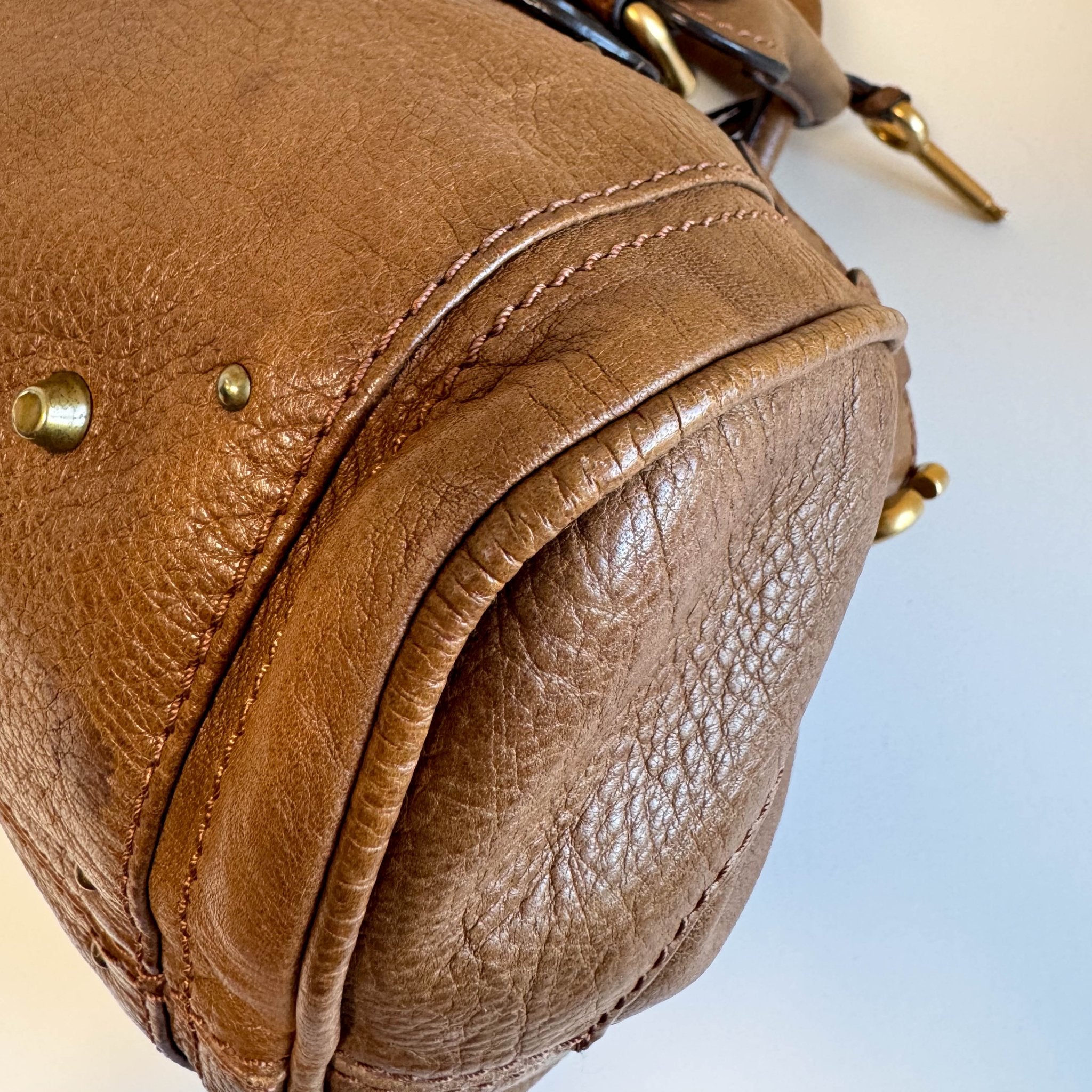 CHLOÉ Paddington Brown leather Handbag, in , Sold by HIVE PRELOVED - Handle Bags, ,