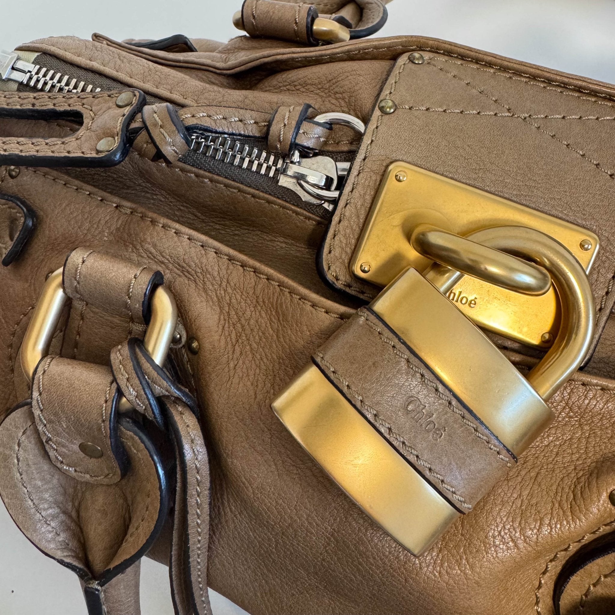 CHLOÉ Paddington Brown Leather Handbag, in , Sold by HIVE PRELOVED - Shoulder Bags, ,