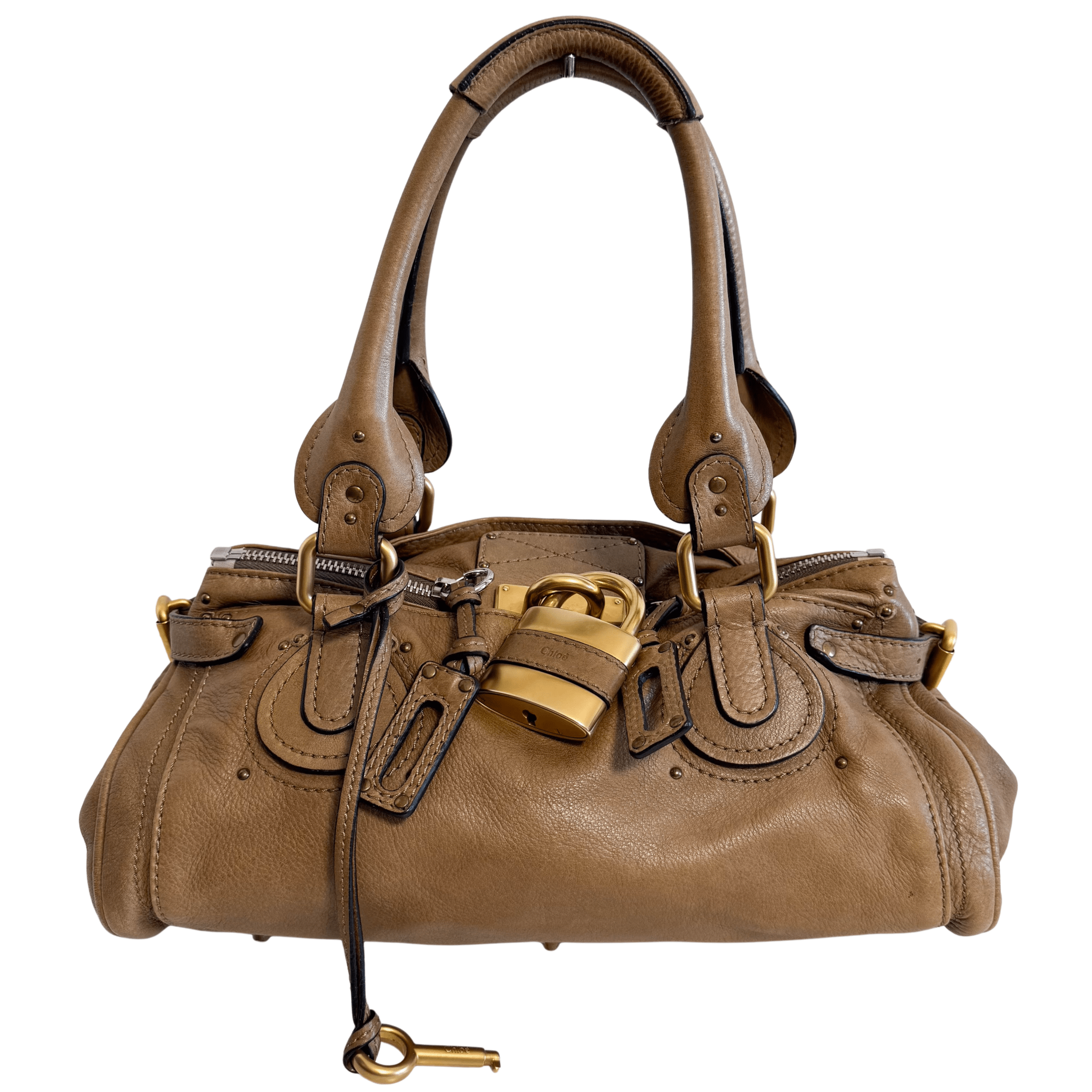 CHLOÉ Paddington Brown Leather Handbag, in , Sold by HIVE PRELOVED - Shoulder Bags, ,