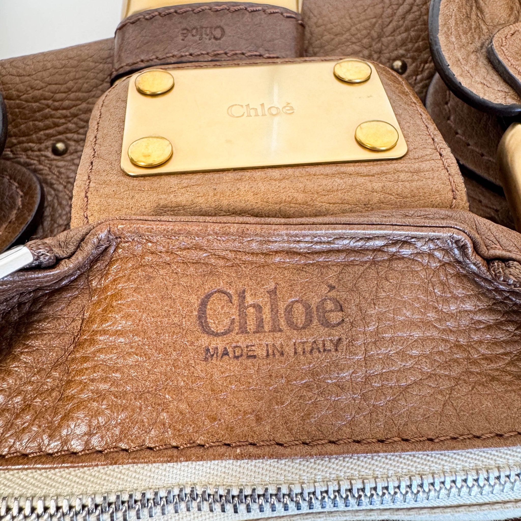 CHLOÉ Paddington Brown leather Handbag, in , Sold by HIVE PRELOVED - Handle Bags, ,