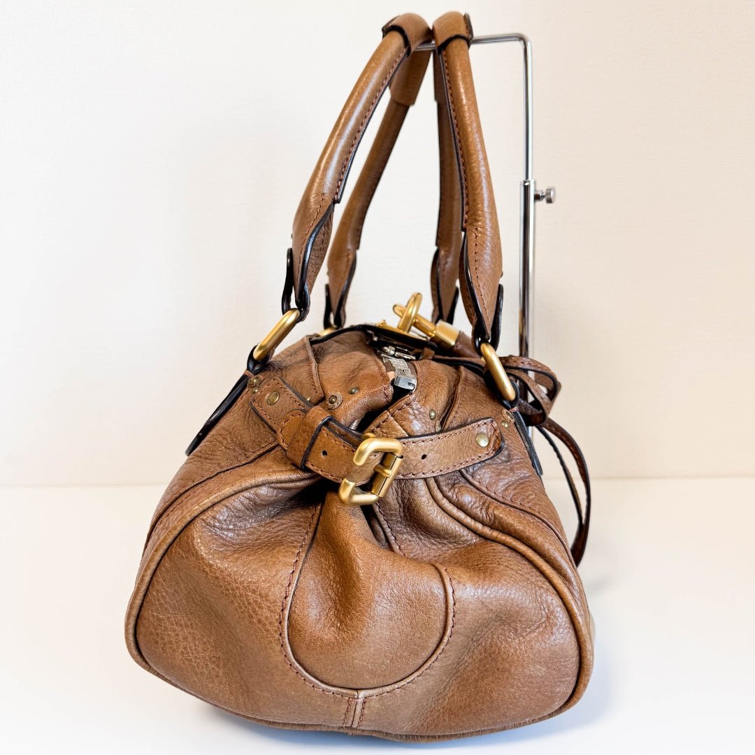 CHLOÉ Paddington Brown leather Handbag, in , Sold by HIVE PRELOVED - Handle Bags, ,