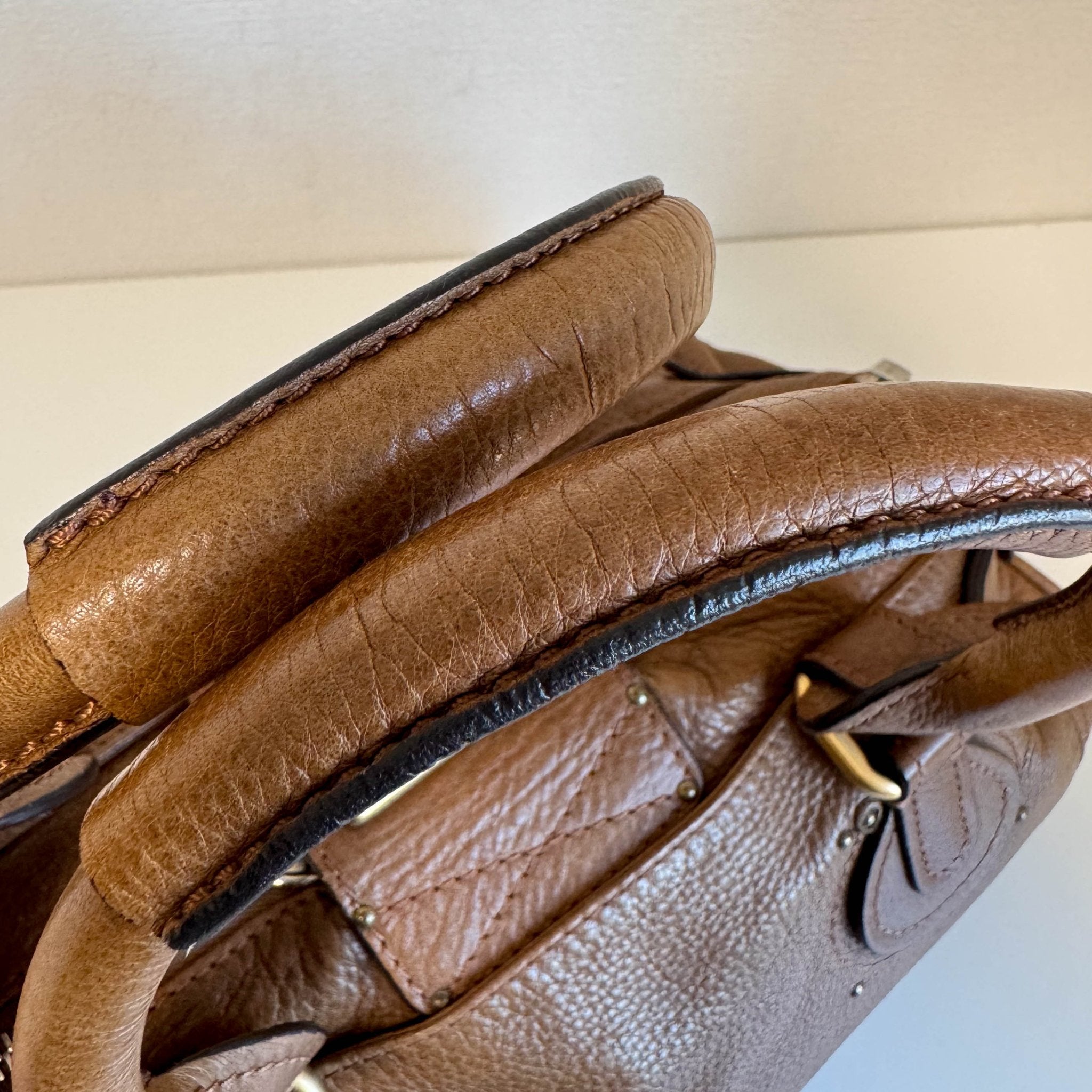 CHLOÉ Paddington Brown leather Handbag, in , Sold by HIVE PRELOVED - Handle Bags, ,