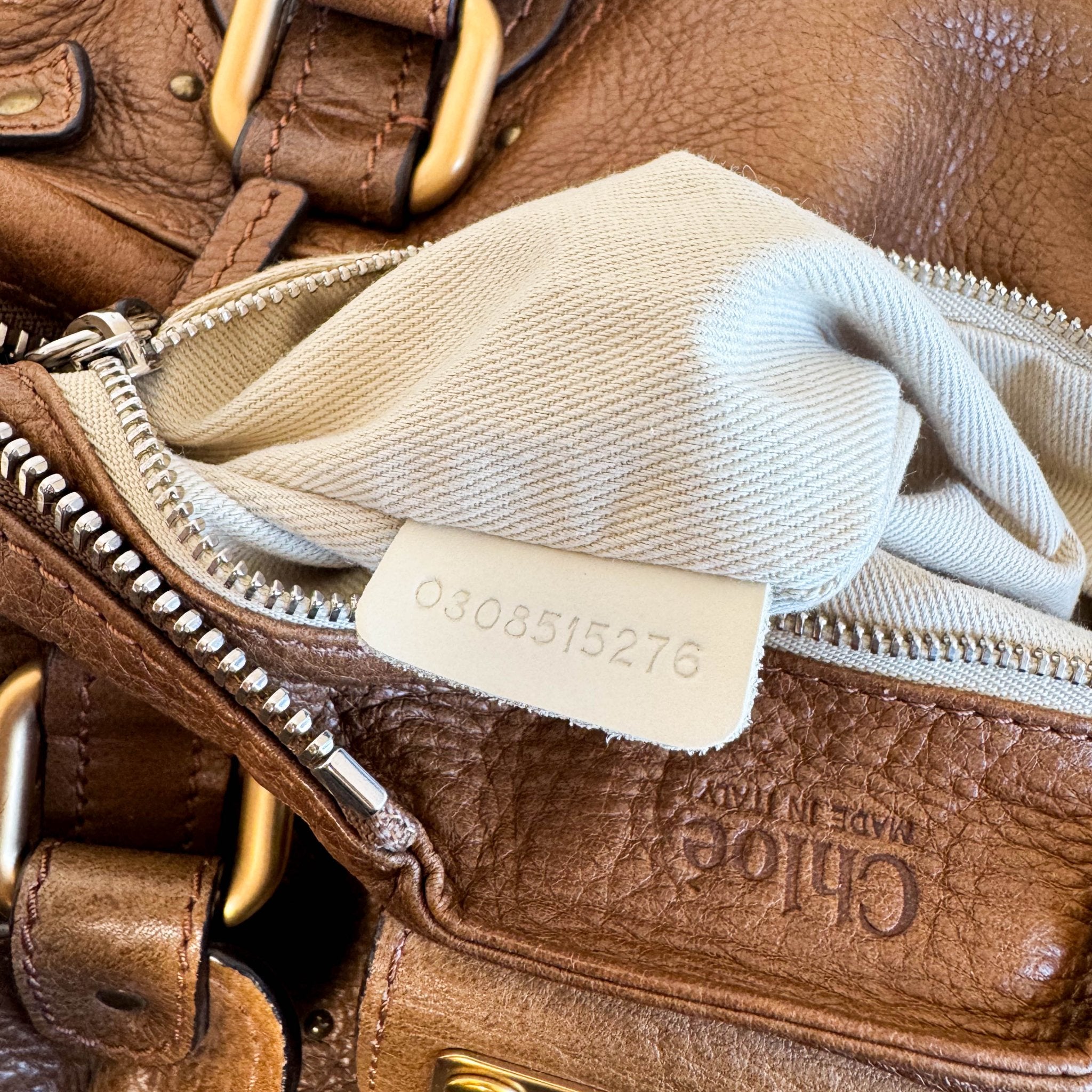 CHLOÉ Paddington Brown leather Handbag, in , Sold by HIVE PRELOVED - Handle Bags, ,