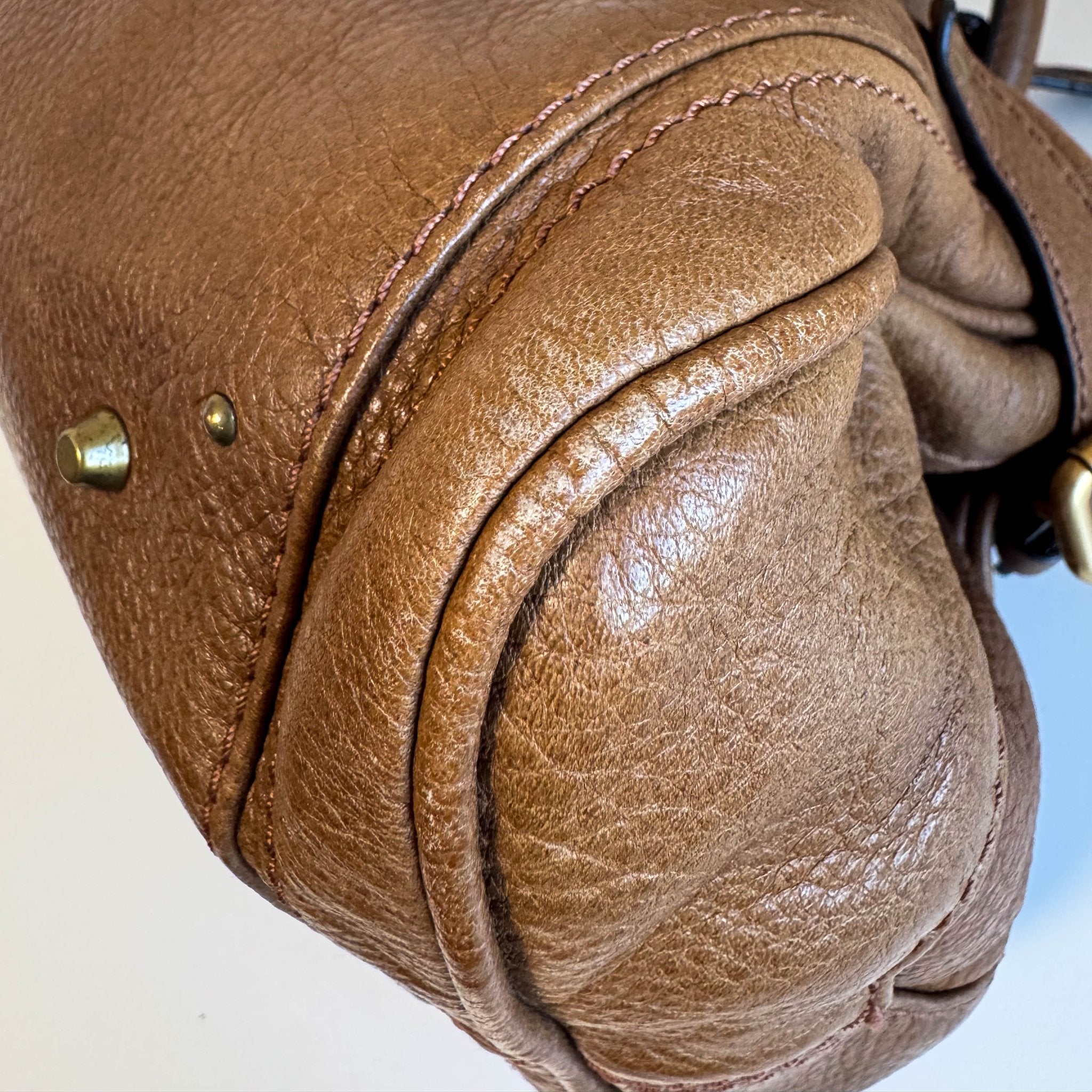 CHLOÉ Paddington Brown leather Handbag, in , Sold by HIVE PRELOVED - Handle Bags, ,