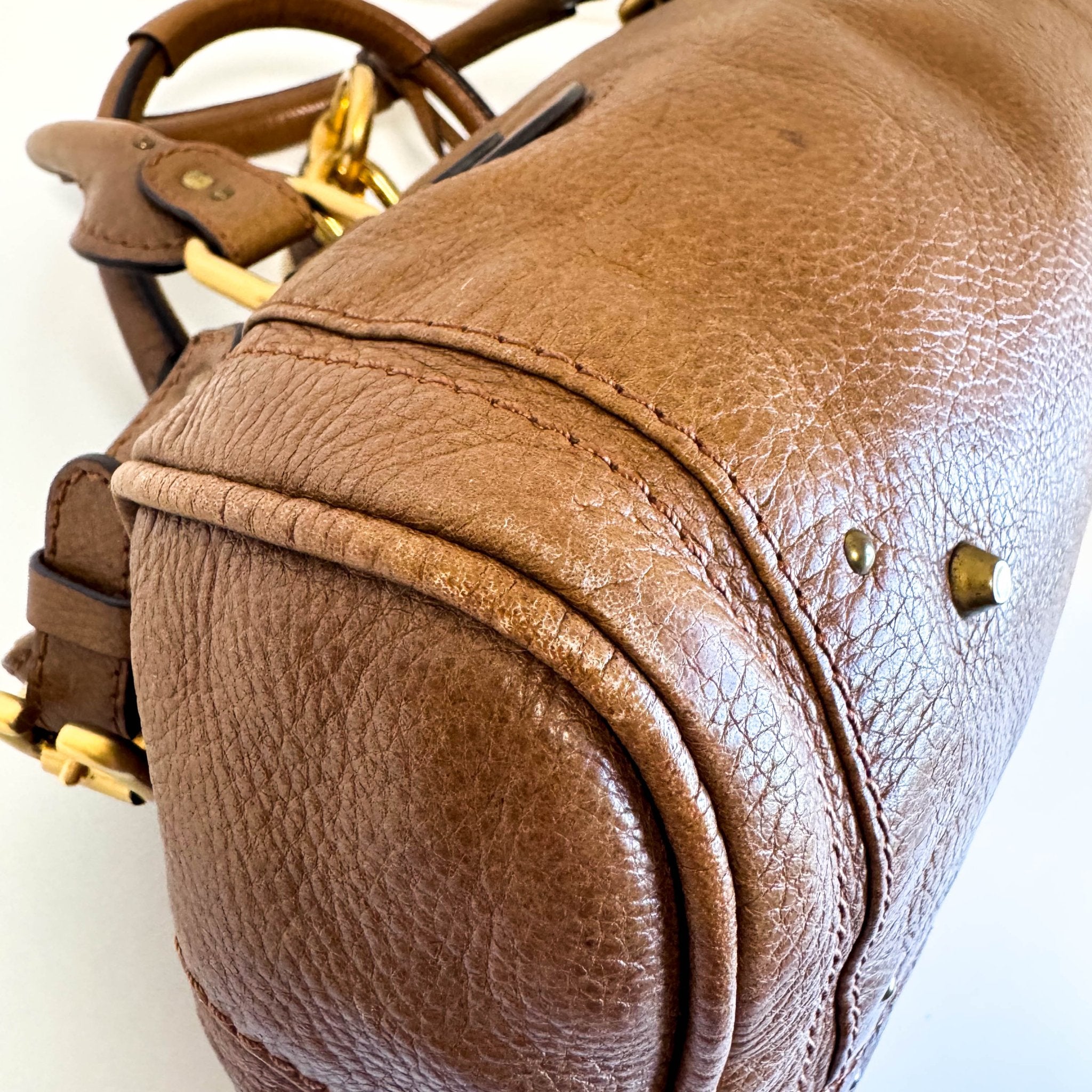 CHLOÉ Paddington Brown leather Handbag, in , Sold by HIVE PRELOVED - Handle Bags, ,