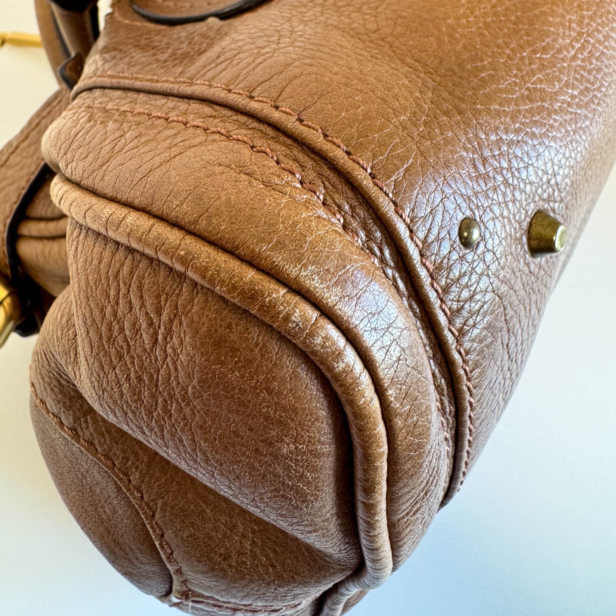 CHLOÉ Paddington Brown leather Handbag, in , Sold by HIVE PRELOVED - Handle Bags, ,