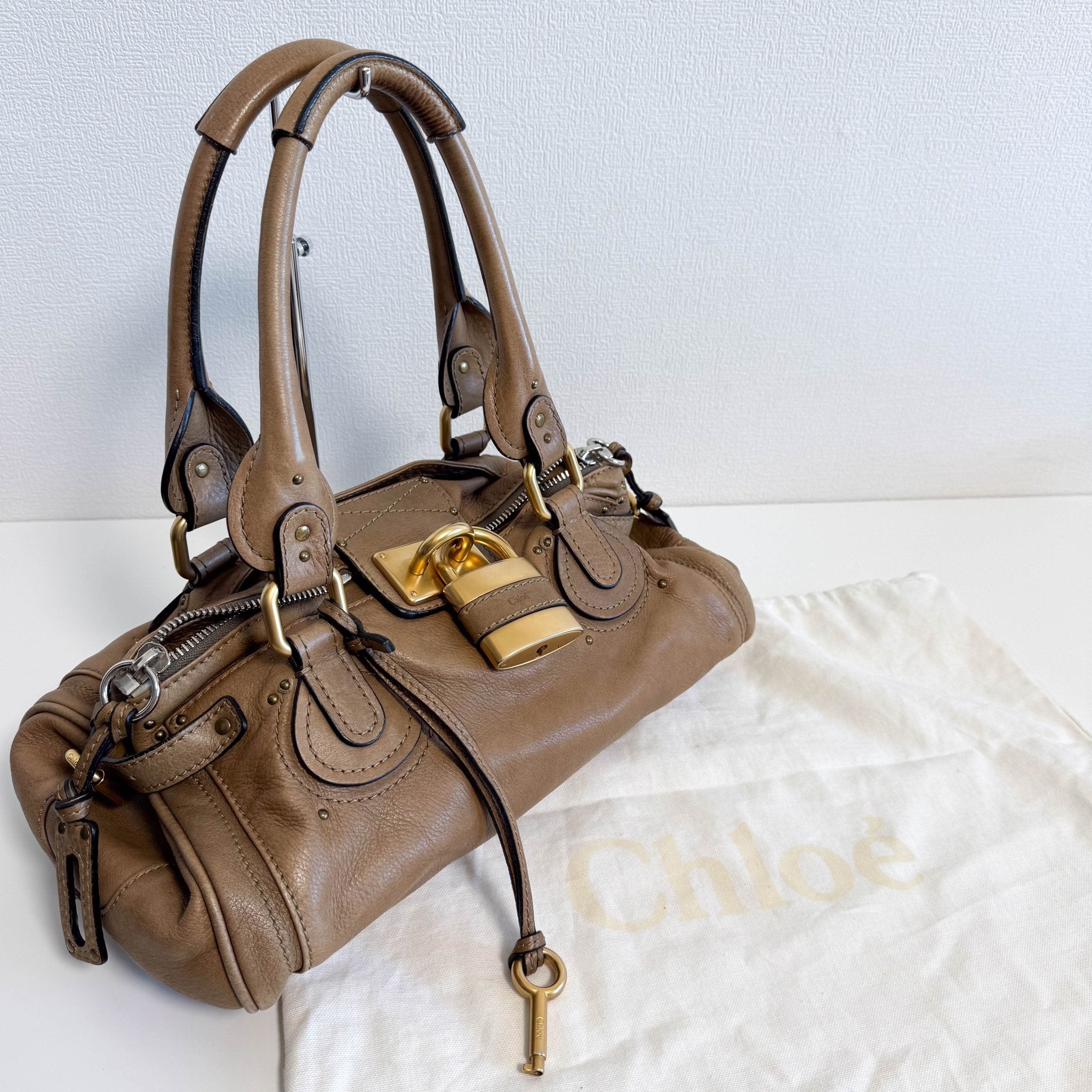 CHLOÉ Paddington Brown Leather Handbag, in , Sold by HIVE PRELOVED - Shoulder Bags, ,