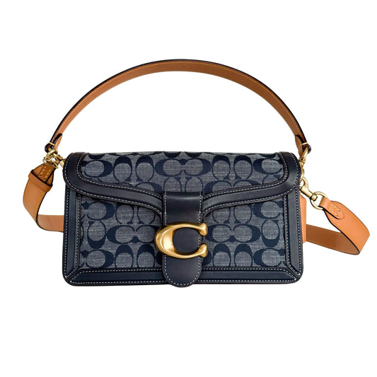 COACH Tabby Shoulder Bag 26 With Signature Canvas Navy, in , Sold by HIVE PRELOVED - Handle Bags, Shoulder Bags,