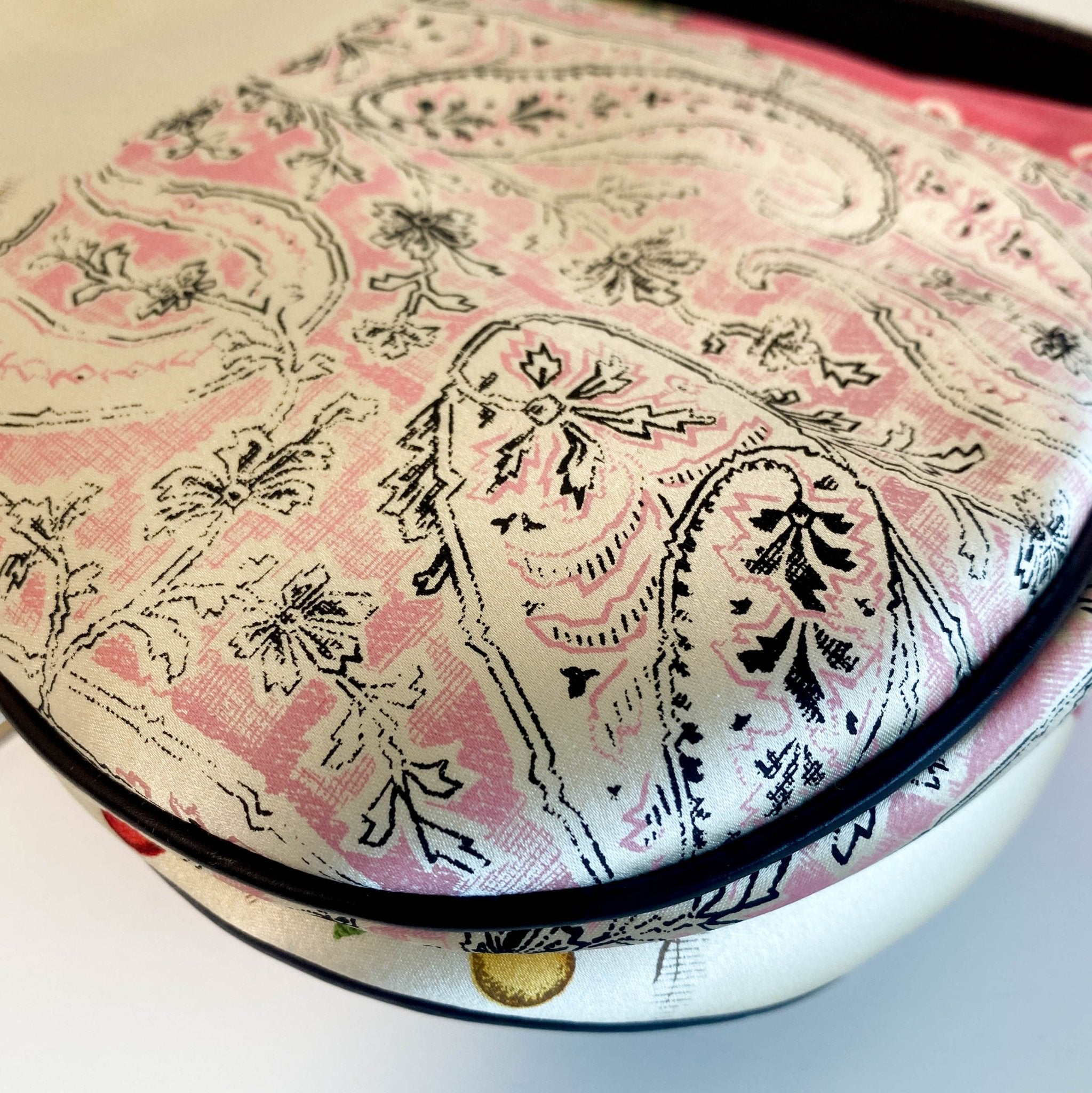 DIOR 2003 Saddle Satin Patchwork Handbag, in , Sold by HIVE PRELOVED - Shoulder Bags, ,