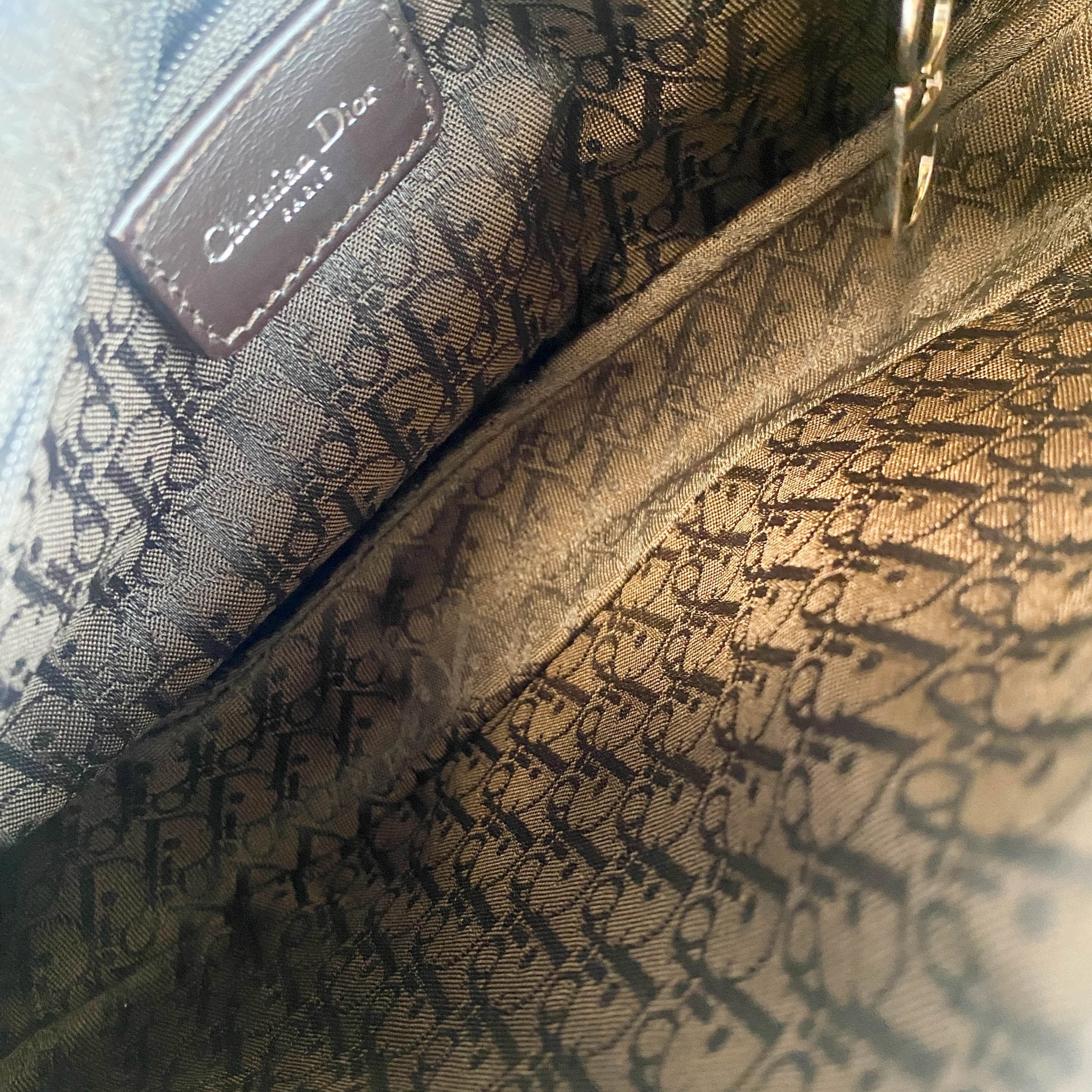 DIOR 2003 Saddle Satin Patchwork Handbag, in , Sold by HIVE PRELOVED - Shoulder Bags, ,