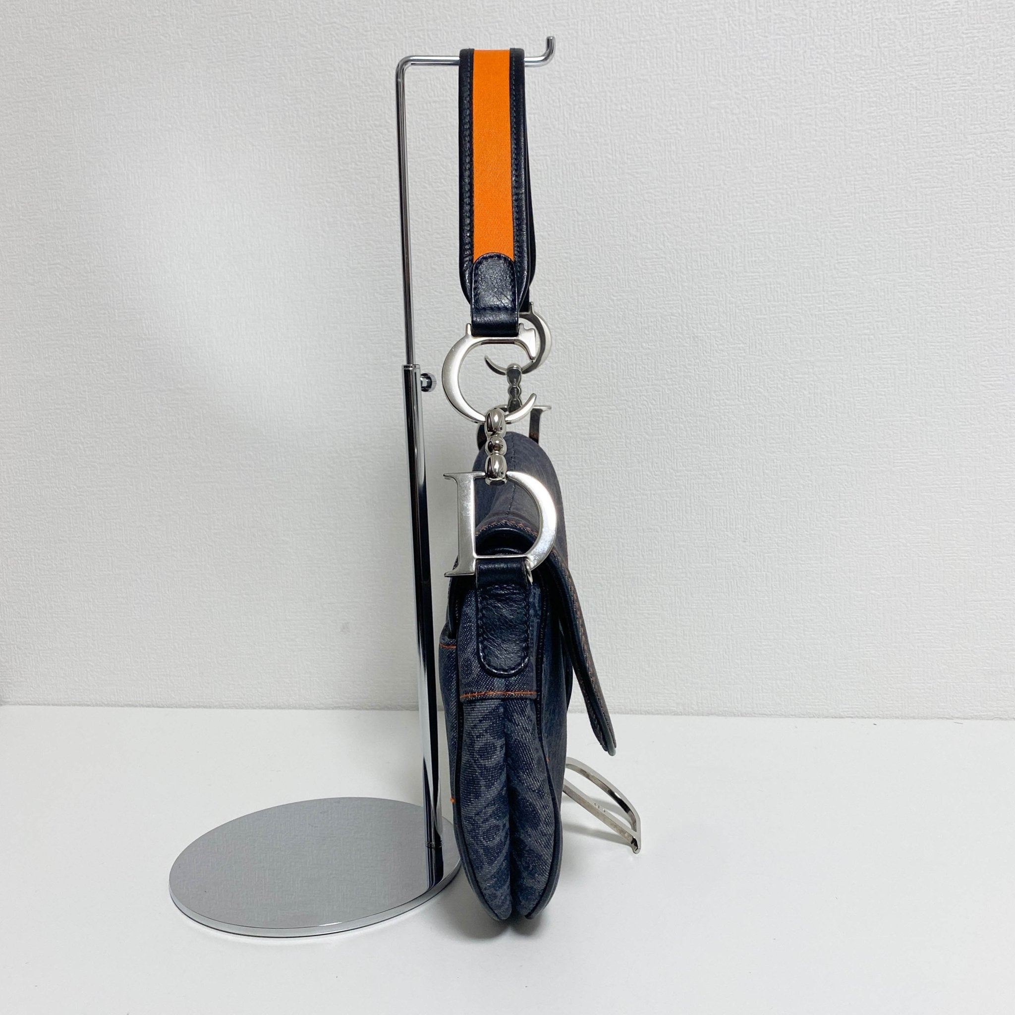 DIOR 2005 Navy Flight Line Trotter Saddle Handbag, in , Sold by HIVE PRELOVED - Shoulder Bags, ,