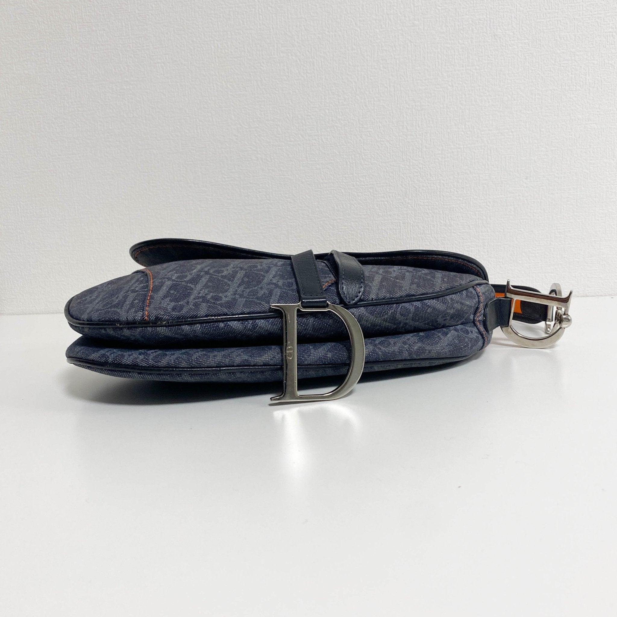 DIOR 2005 Navy Flight Line Trotter Saddle Handbag, in , Sold by HIVE PRELOVED - Shoulder Bags, ,