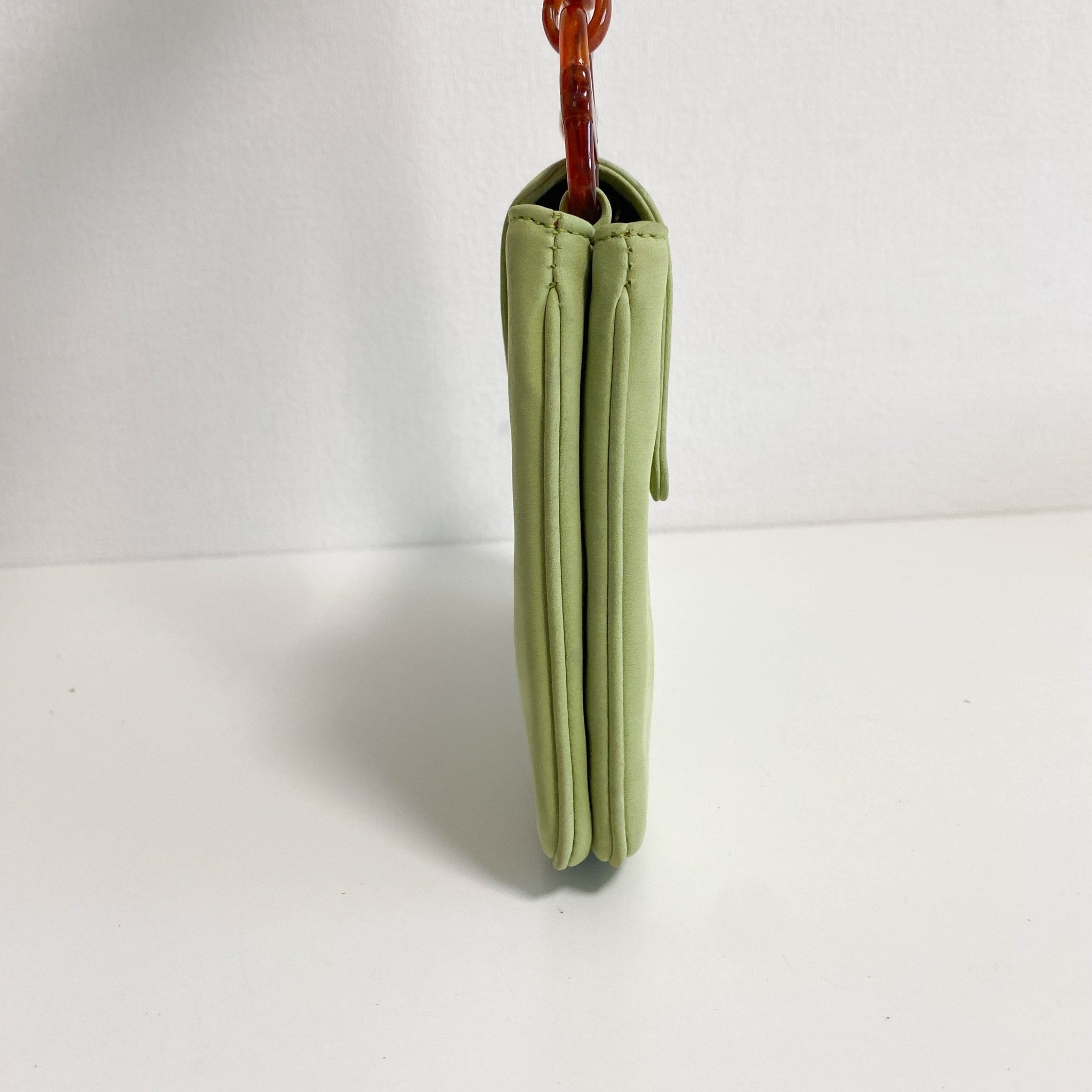 DIOR Archive Green Suede Chain Shoulder Bag, in , Sold by HIVE PRELOVED - Shoulder Bags, ,