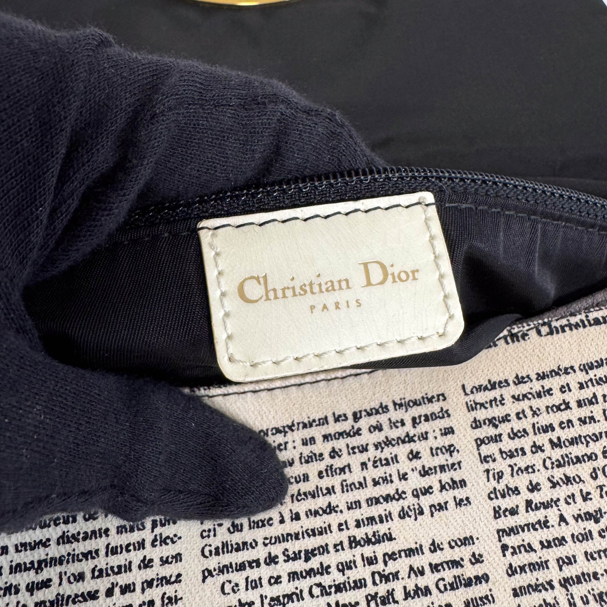 DIOR Archive Malice Pearl News Paper Shoulder Bag, in , Sold by HIVE PRELOVED - Shoulder Bags, ,