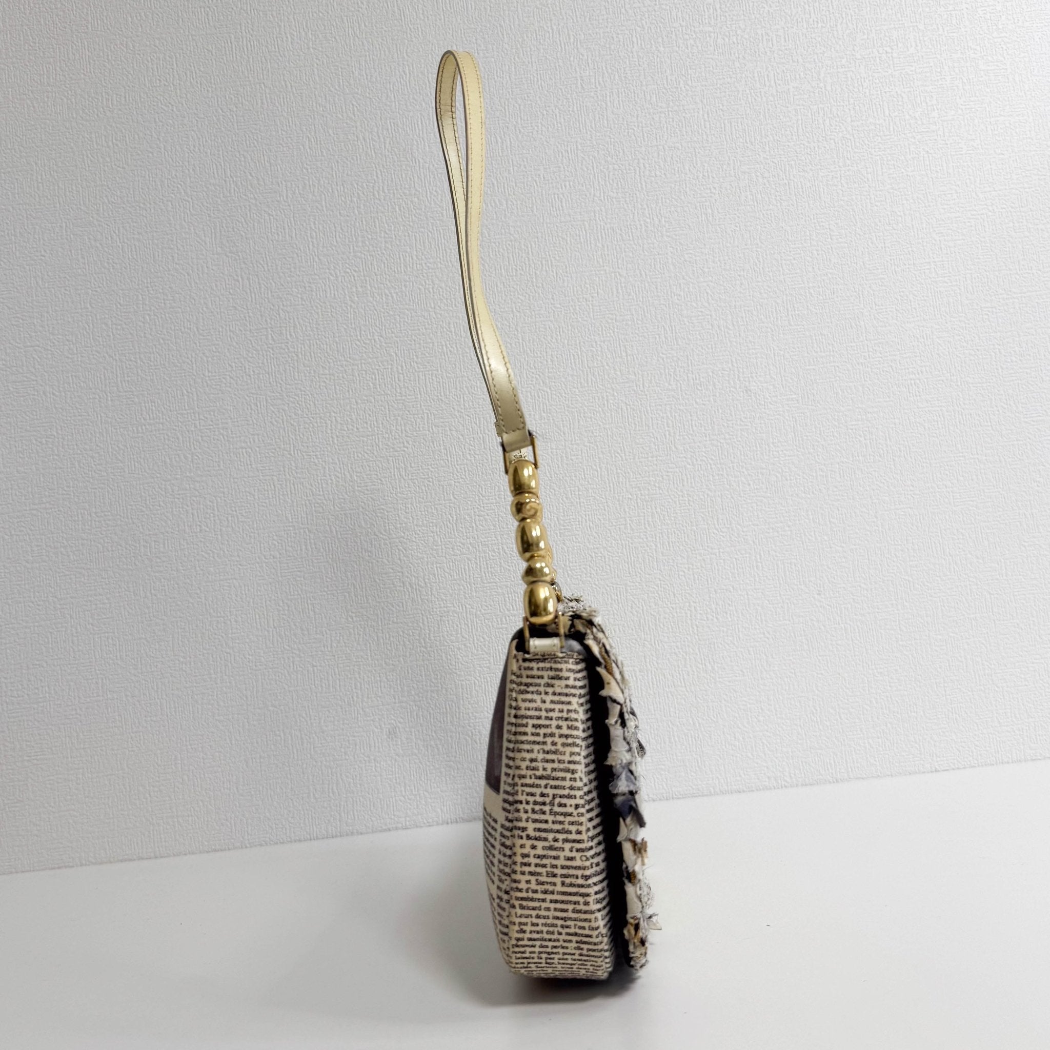 DIOR Archive Malice Pearl News Paper Shoulder Bag, in , Sold by HIVE PRELOVED - Shoulder Bags, ,