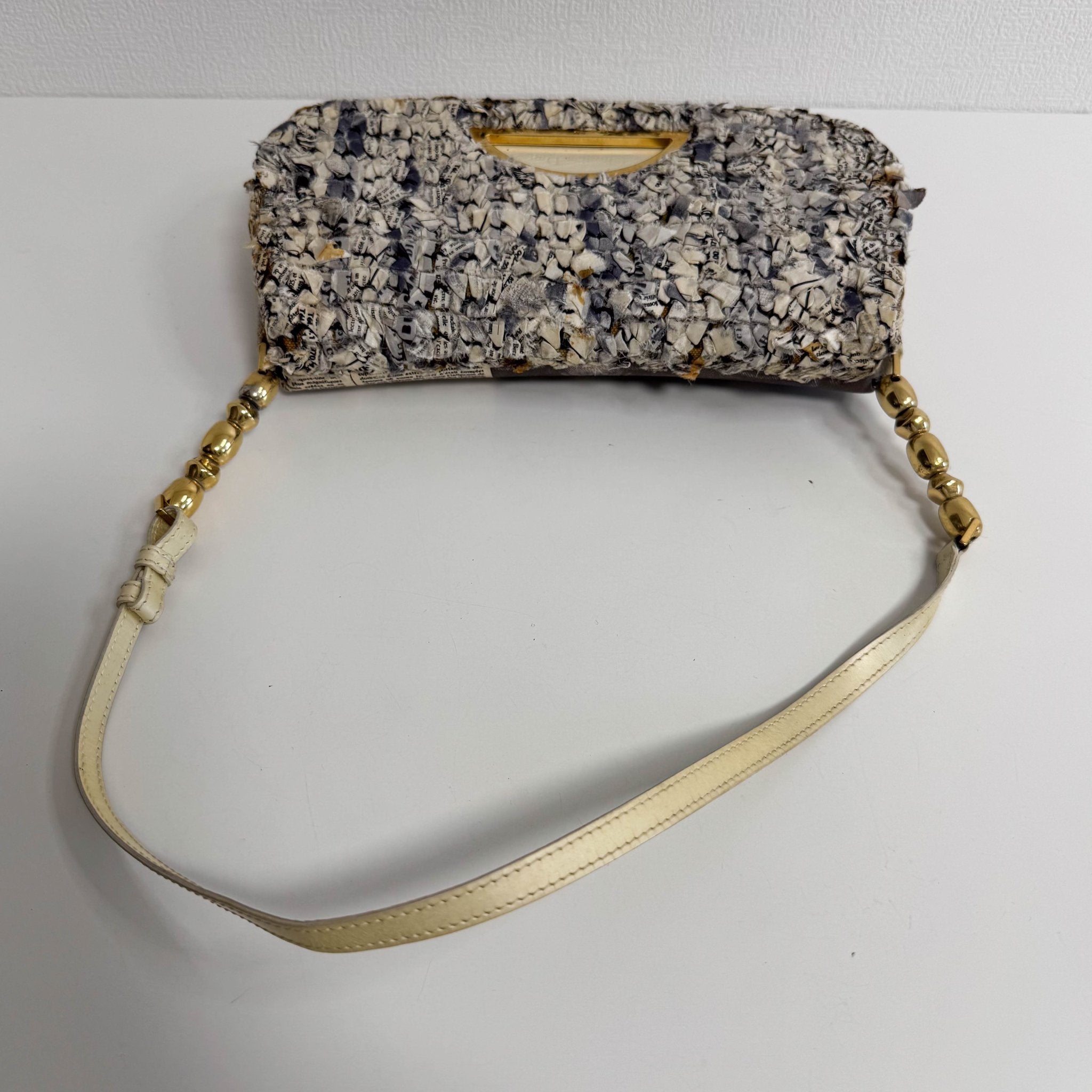 DIOR Archive Malice Pearl News Paper Shoulder Bag, in , Sold by HIVE PRELOVED - Shoulder Bags, ,