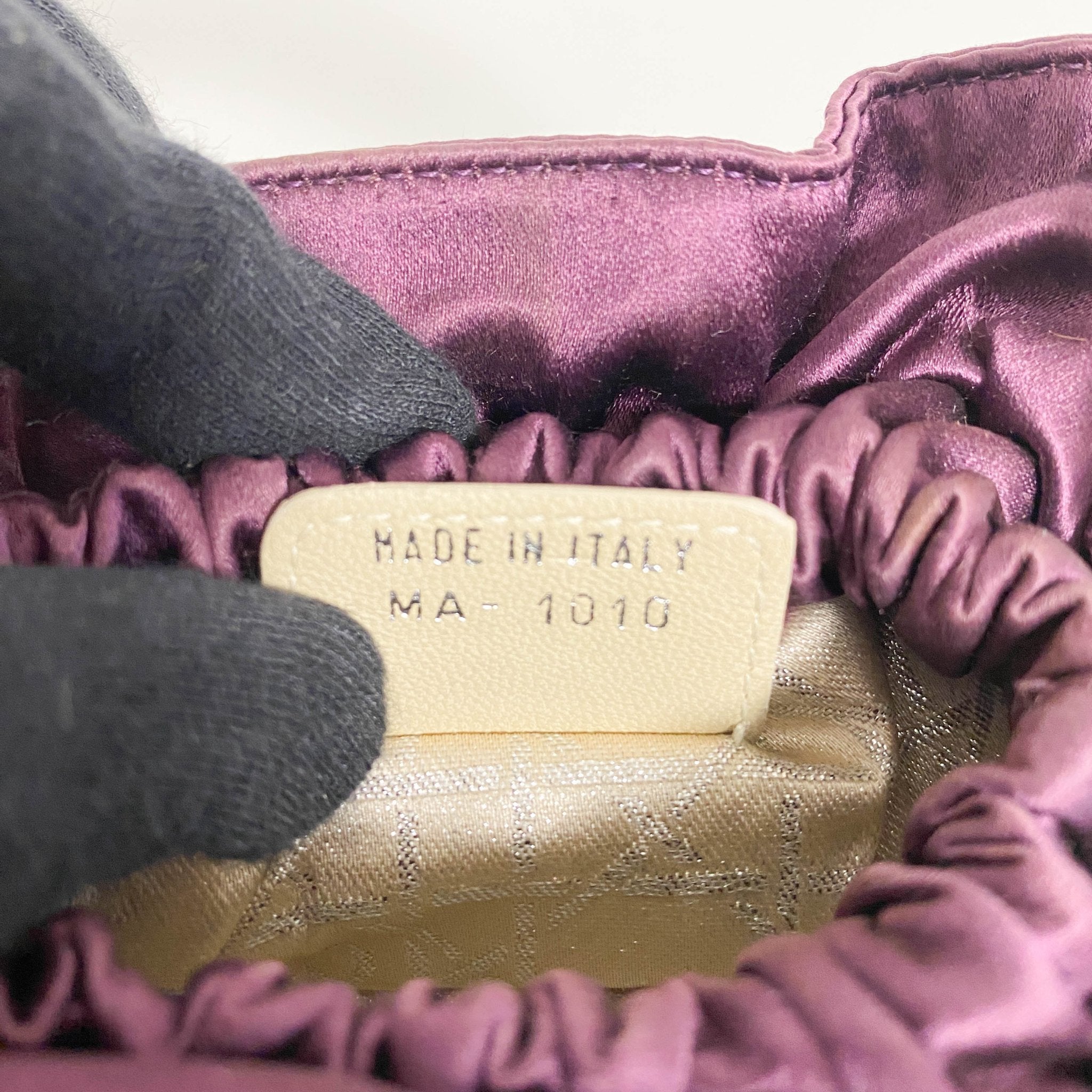 DIOR Beads Handle Purple Mini Bag, in , Sold by HIVE PRELOVED - Handle Bags, Mini bags,