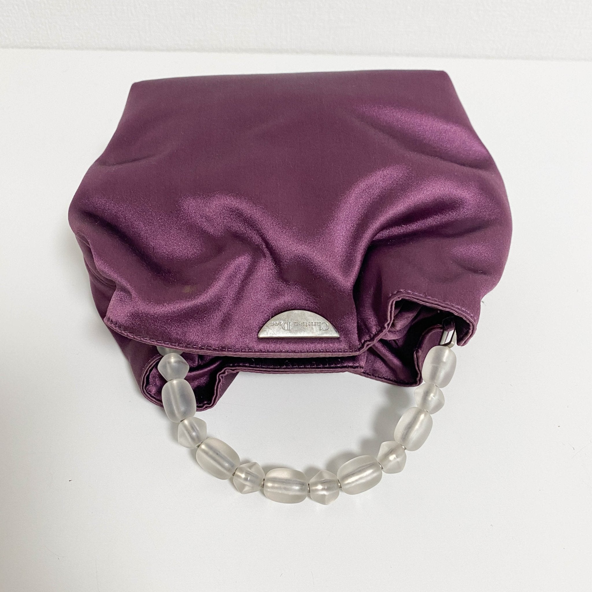 DIOR Beads Handle Purple Mini Bag, in , Sold by HIVE PRELOVED - Handle Bags, Mini bags,