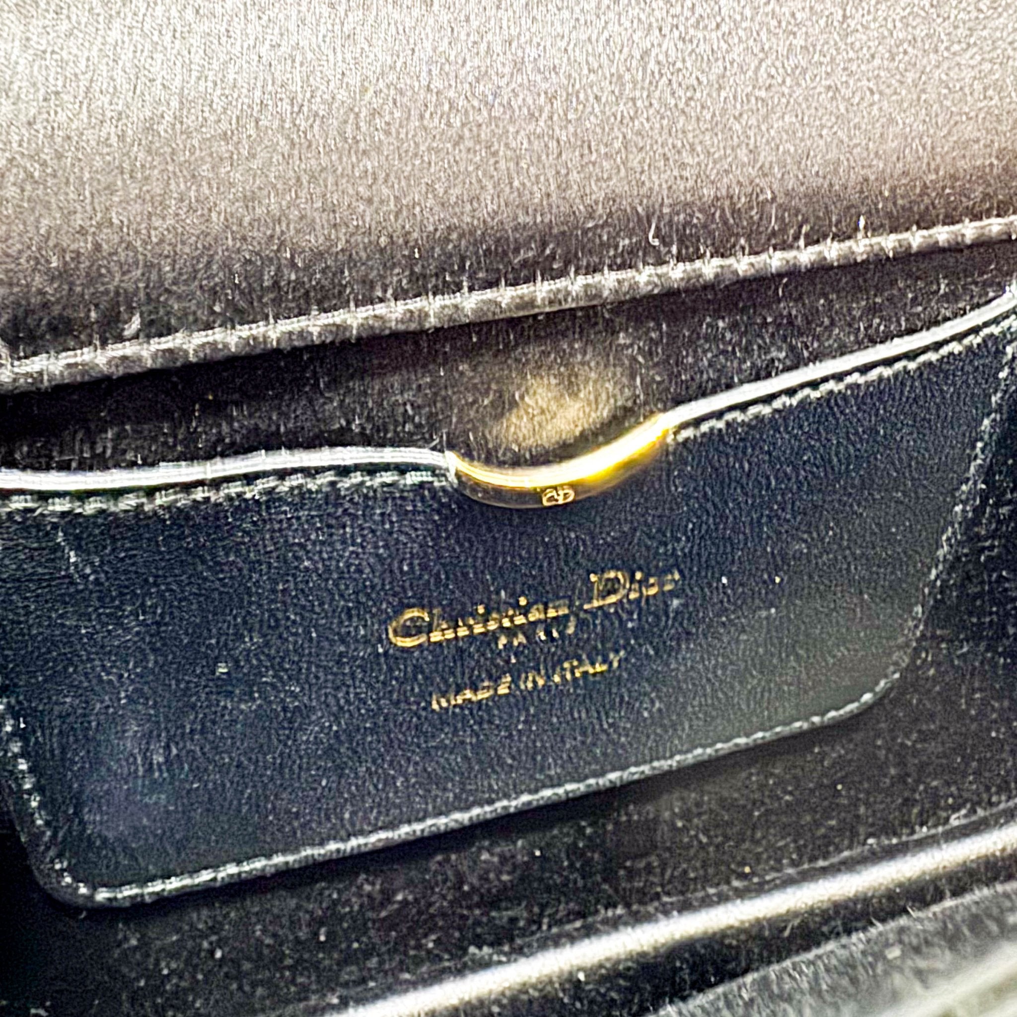 DIOR Black Satin Clutch, in , Sold by HIVE PRELOVED - Clutch bags, ,