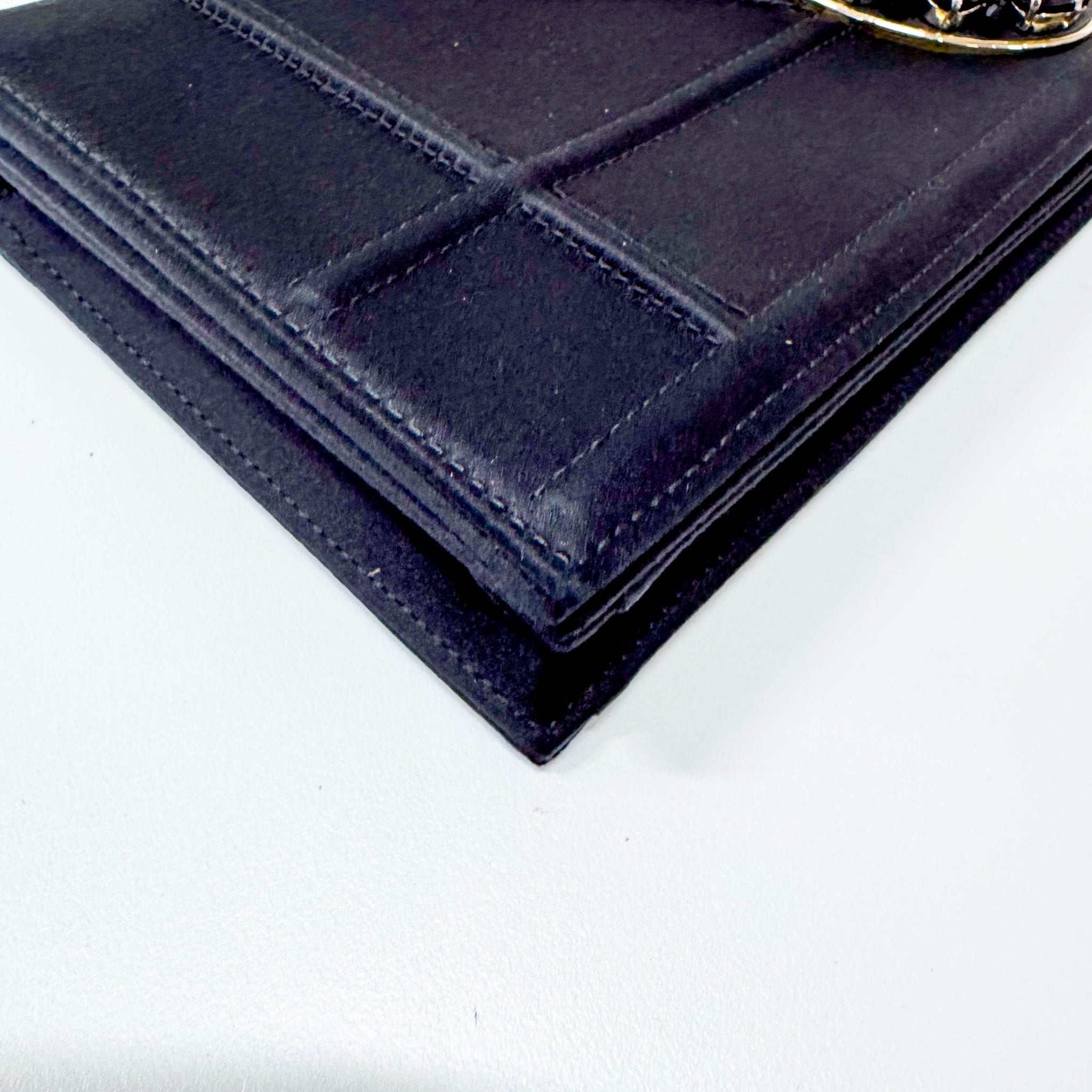 DIOR Black Satin Clutch, in , Sold by HIVE PRELOVED - Clutch bags, ,