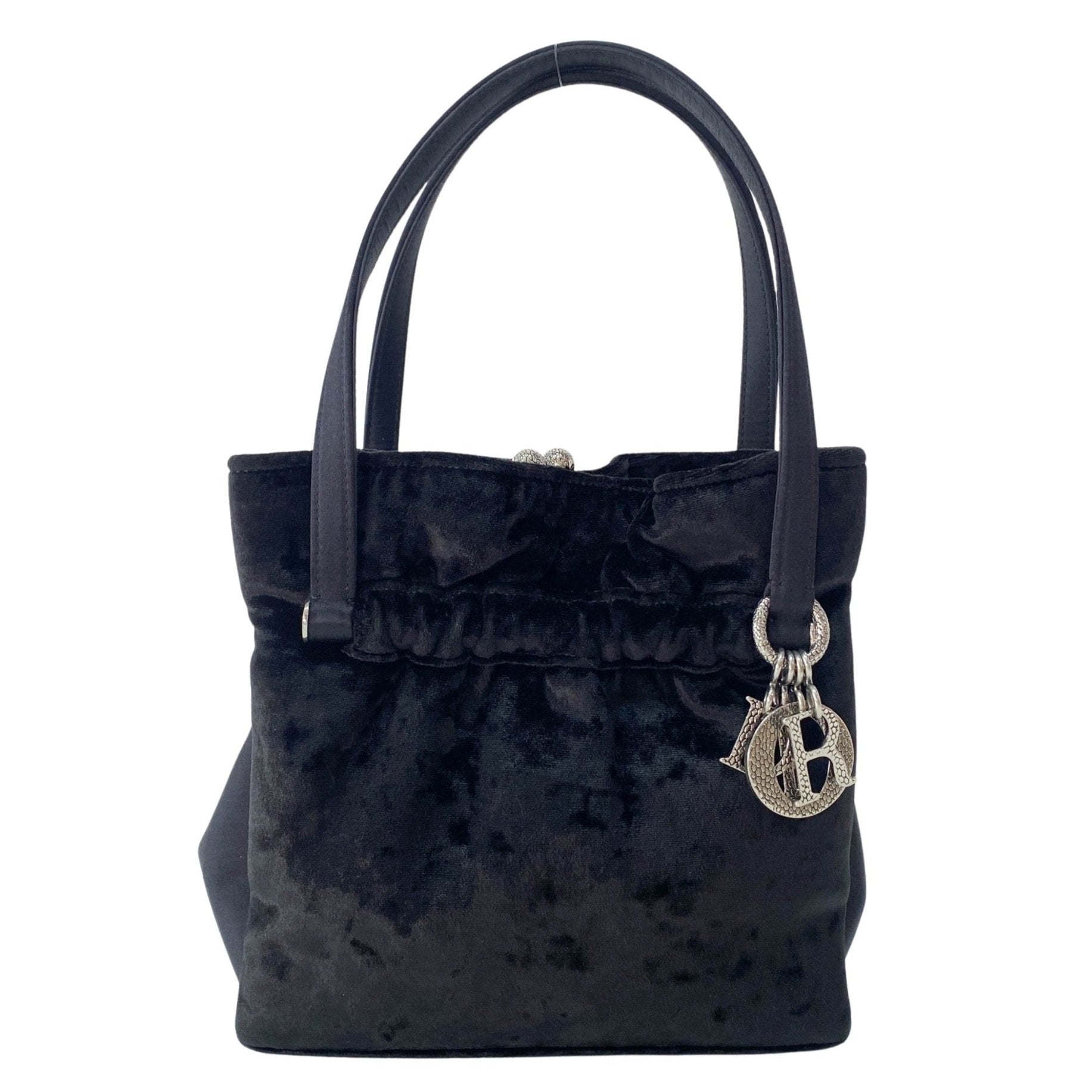 DIOR Black Velvet Handbag, in , Sold by HIVE PRELOVED - Handle Bags, ,
