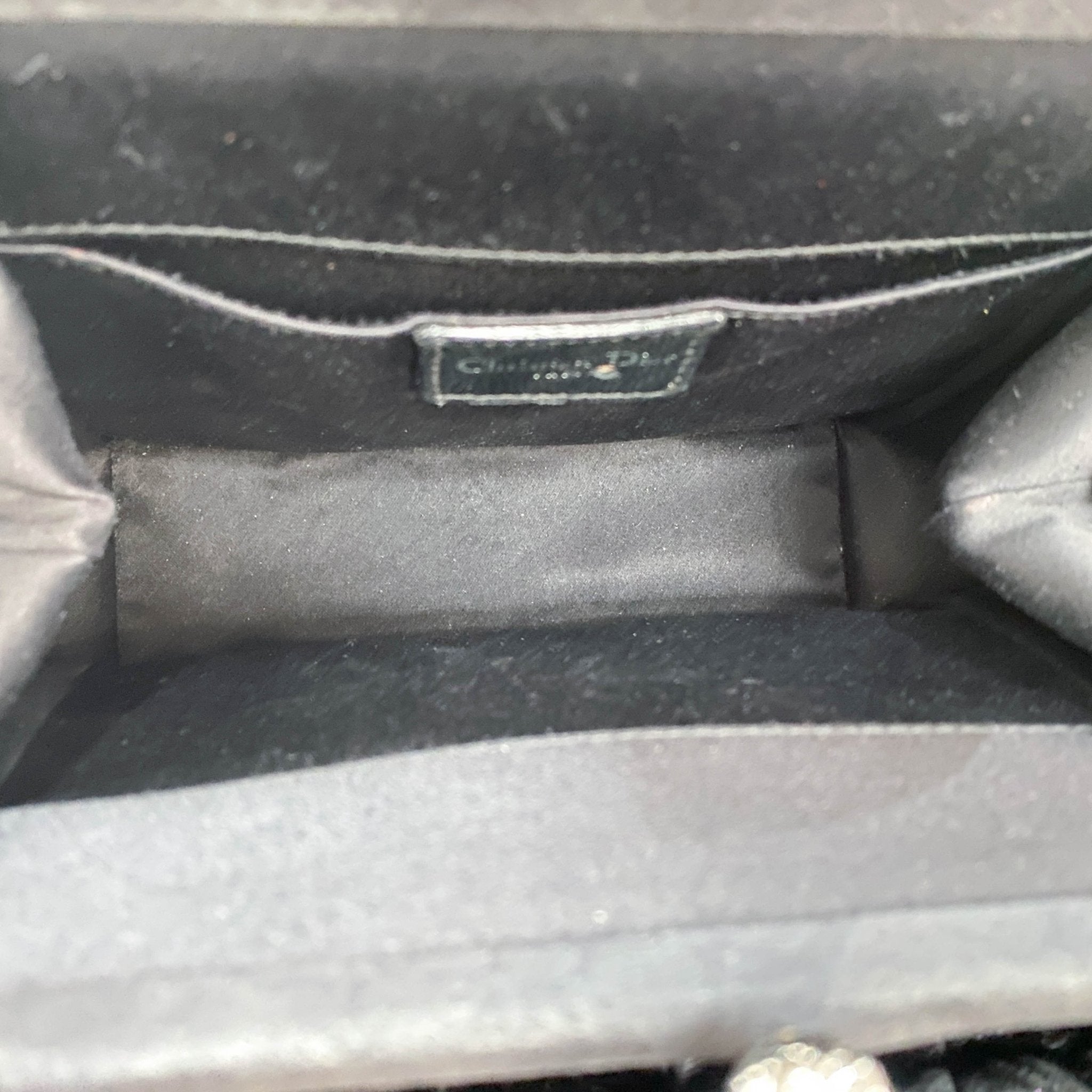 DIOR Black Velvet Handbag, in , Sold by HIVE PRELOVED - Handle Bags, ,