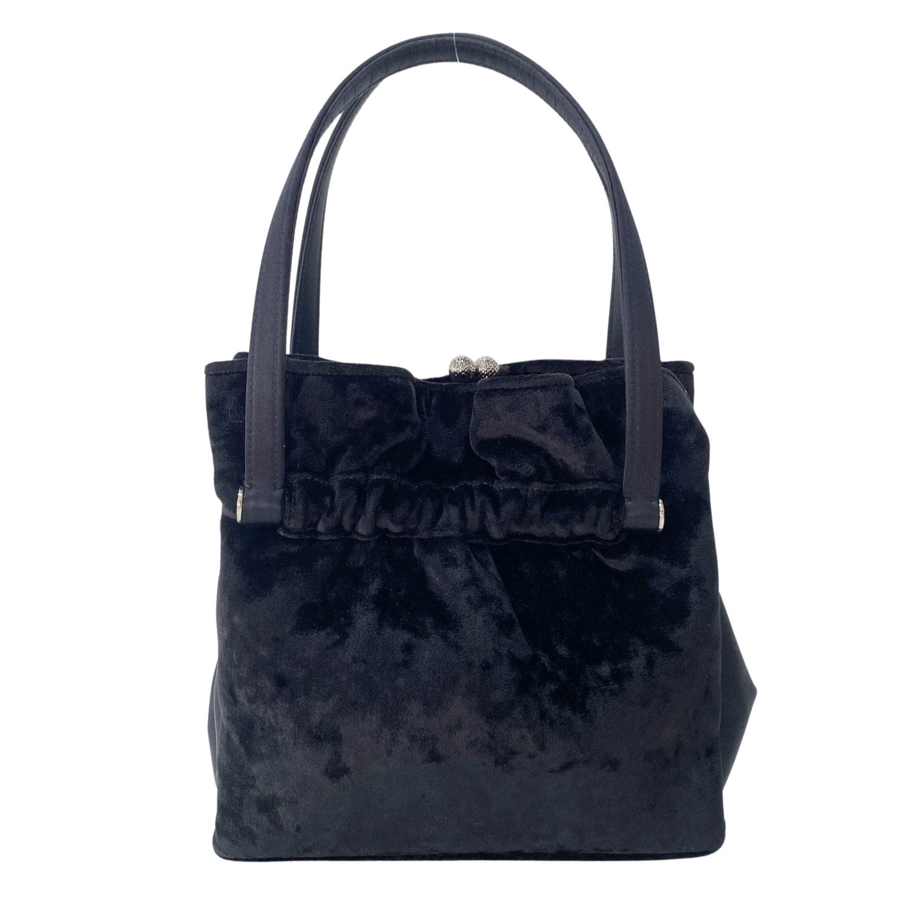 DIOR Black Velvet Handbag, in , Sold by HIVE PRELOVED - Handle Bags, ,