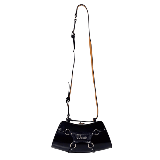 DIOR Bondage Black Mini Shoulder Bag, in , Sold by HIVE PRELOVED - Mini bags, Shoulder Bags,