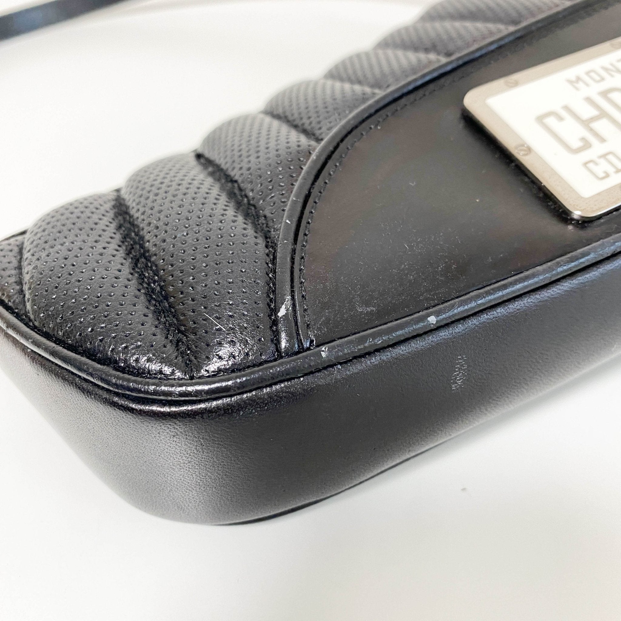 DIOR Cadillac Montaigne Black Leather Handbag, in , Sold by HIVE PRELOVED - Shoulder Bags, ,