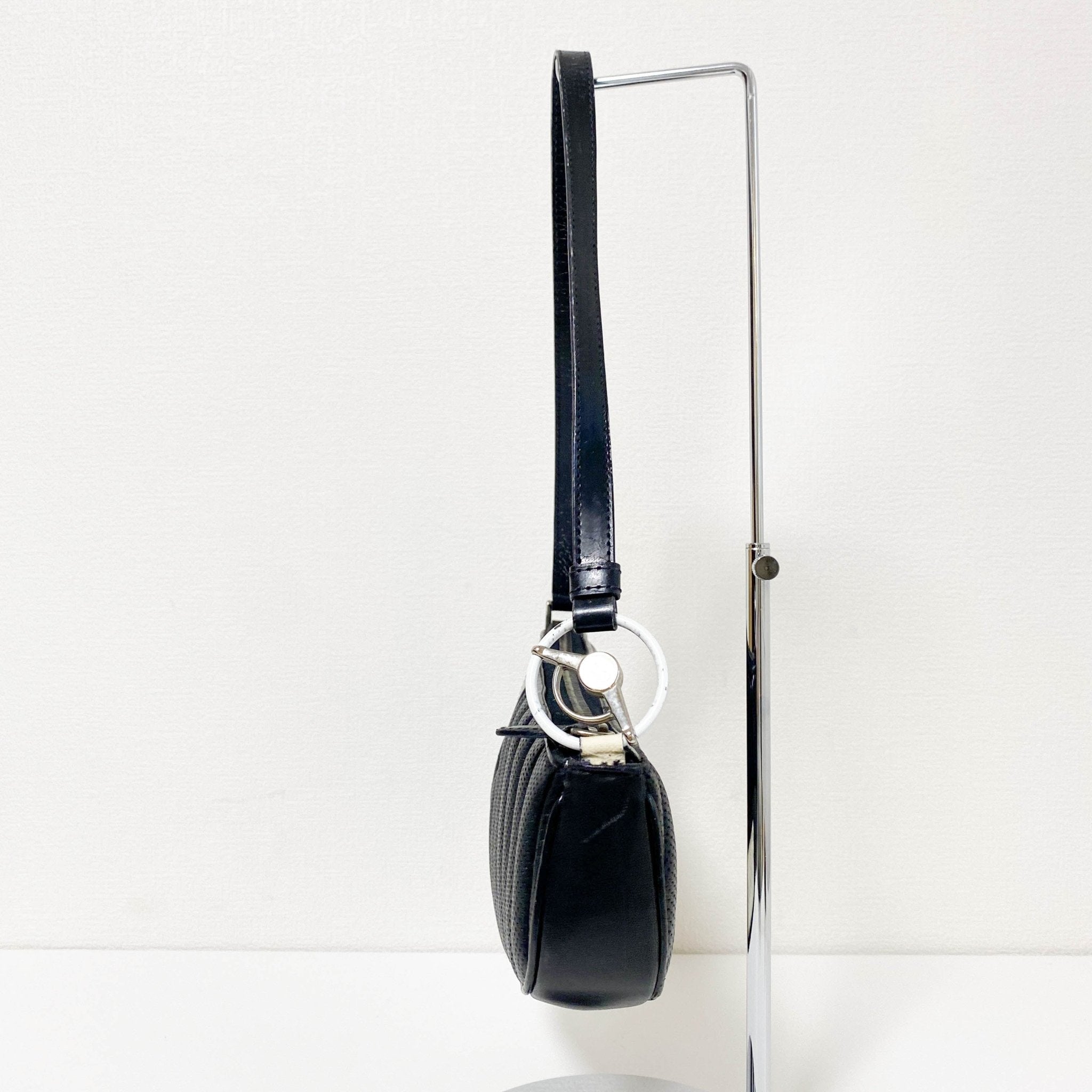 DIOR Cadillac Montaigne Black Leather Handbag, in , Sold by HIVE PRELOVED - Shoulder Bags, ,