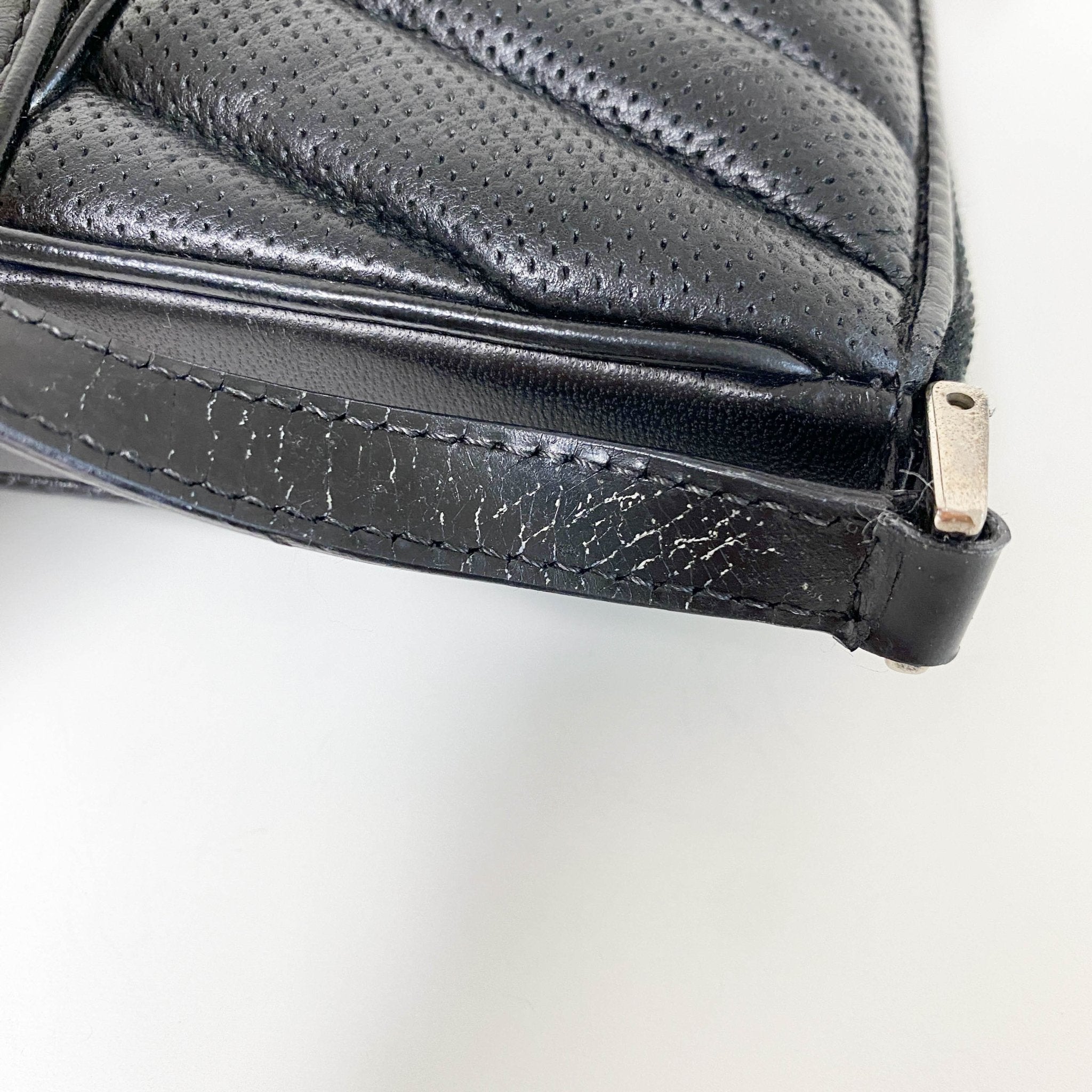 DIOR Cadillac Montaigne Black Leather Handbag, in , Sold by HIVE PRELOVED - Shoulder Bags, ,