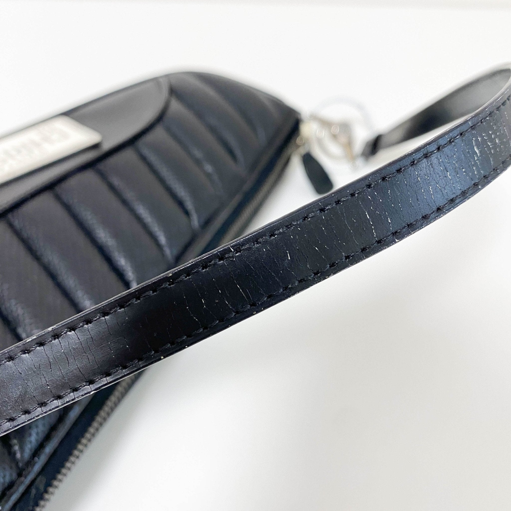 DIOR Cadillac Montaigne Black Leather Handbag, in , Sold by HIVE PRELOVED - Shoulder Bags, ,