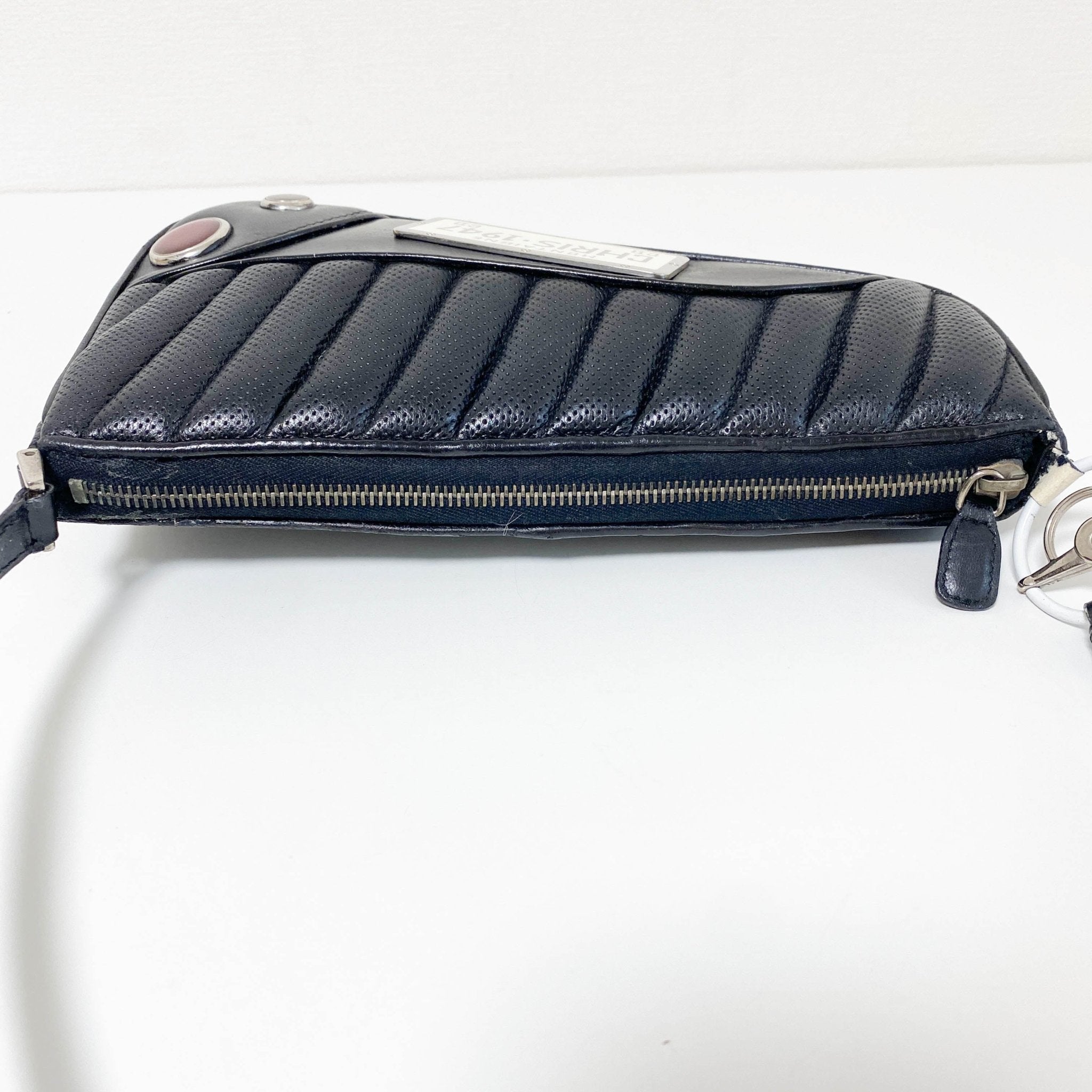 DIOR Cadillac Montaigne Black Leather Handbag, in , Sold by HIVE PRELOVED - Shoulder Bags, ,