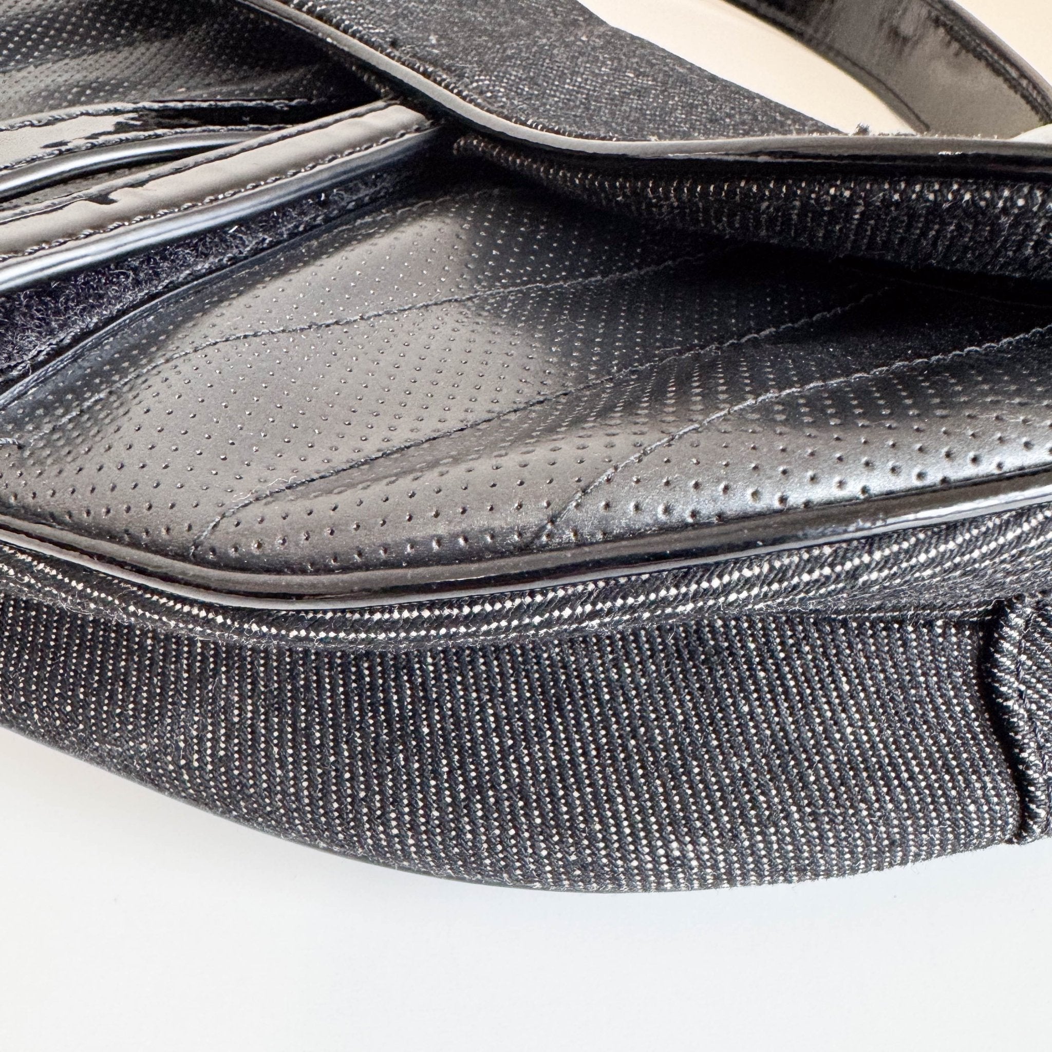 DIOR Cadillac Saddle Black Denim Shoulder Bag 2001, in , Sold by HIVE PRELOVED - Shoulder Bags, ,