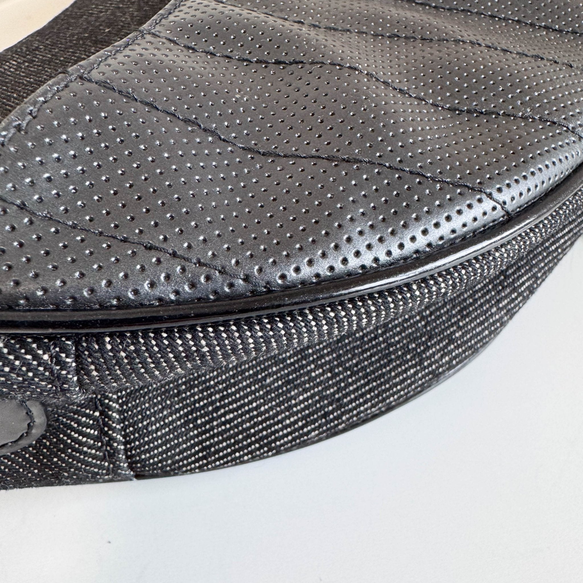 DIOR Cadillac Saddle Black Denim Shoulder Bag 2001, in , Sold by HIVE PRELOVED - Shoulder Bags, ,