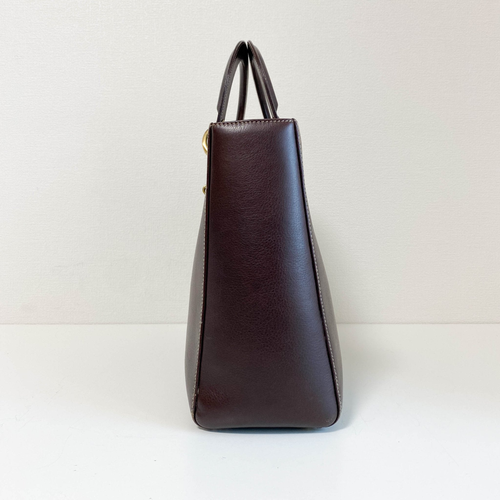 DIOR Cannage Brown Leather Tote, in , Sold by HIVE PRELOVED - Handle Bags, ,