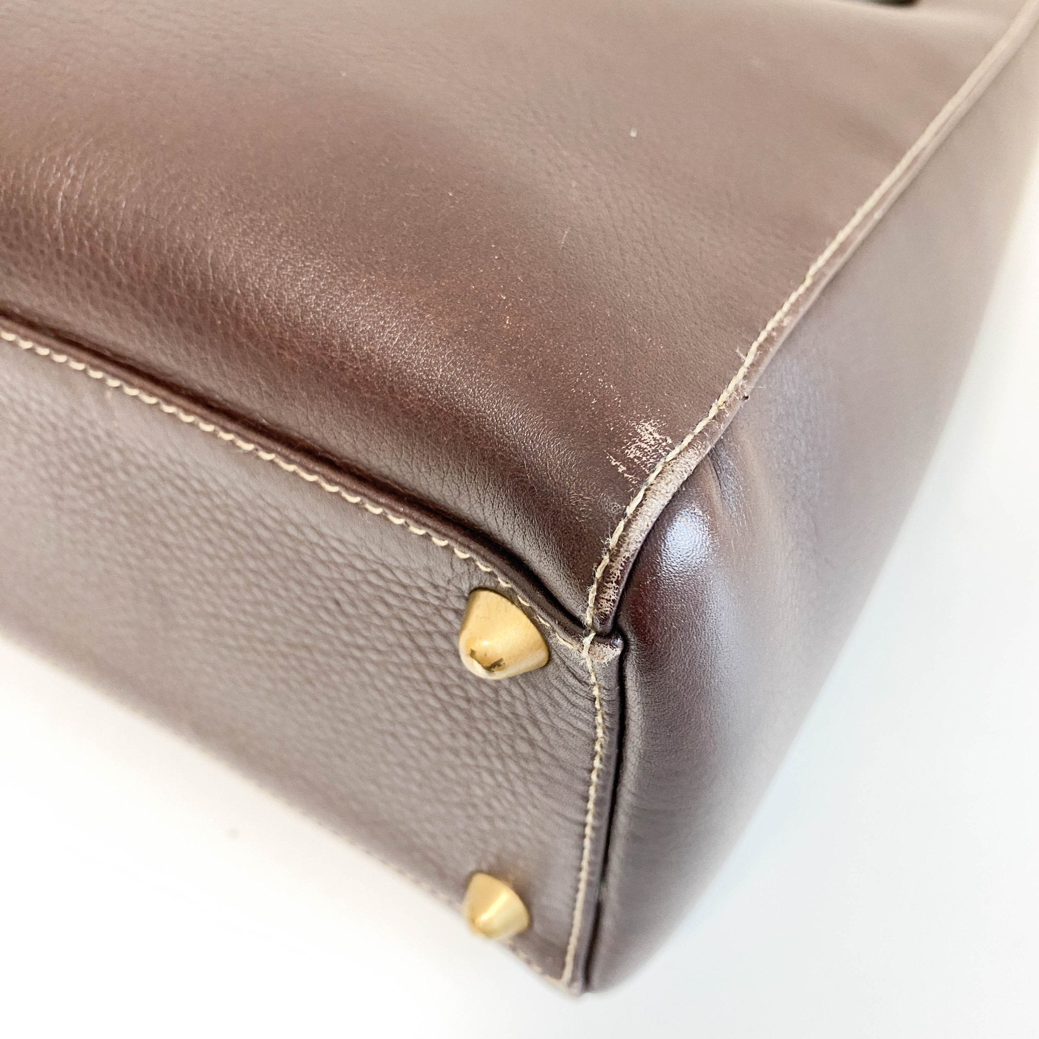 DIOR Cannage Brown Leather Tote, in , Sold by HIVE PRELOVED - Handle Bags, ,