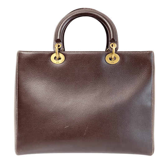 DIOR Cannage Brown Leather Tote, in , Sold by HIVE PRELOVED - Handle Bags, ,