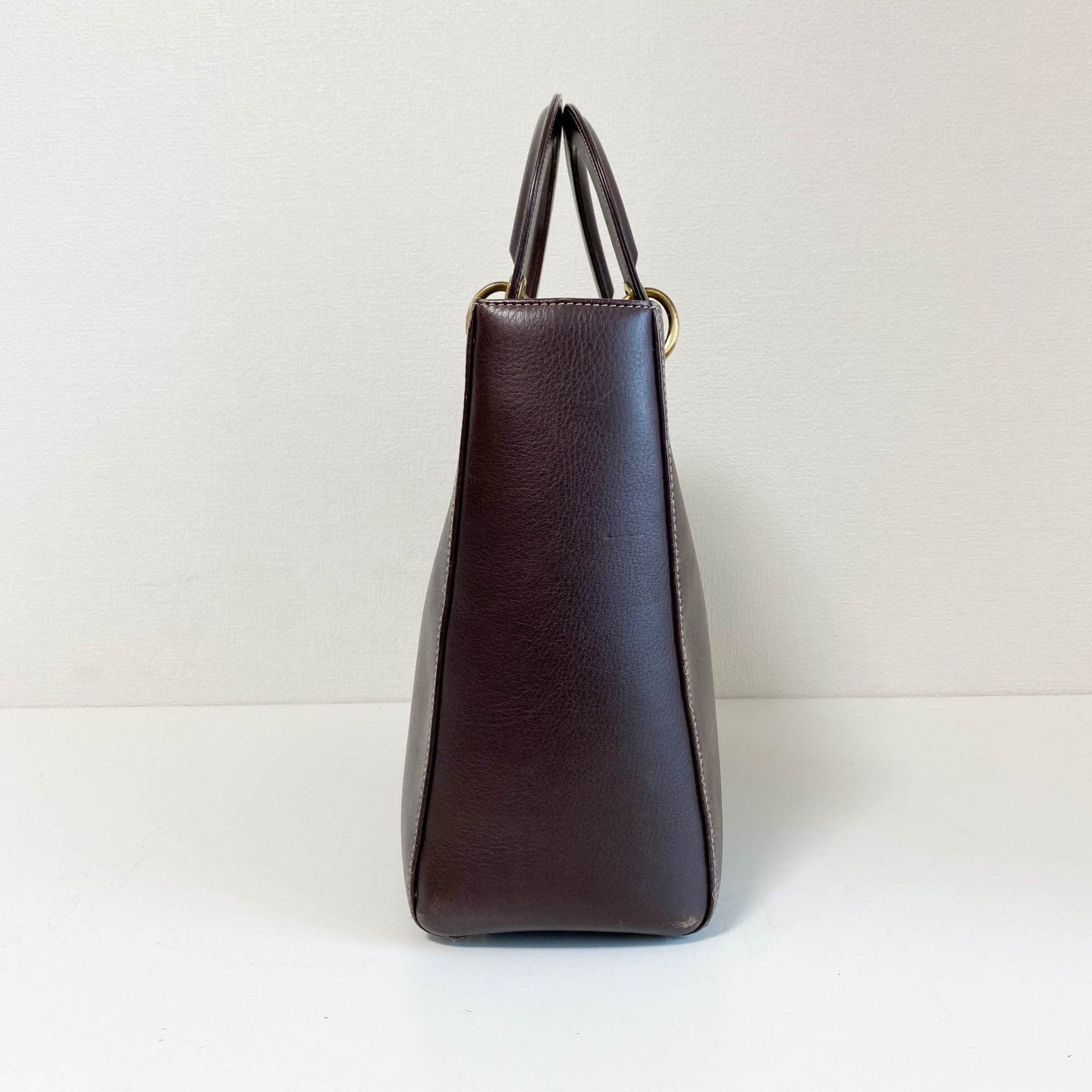 DIOR Cannage Brown Leather Tote, in , Sold by HIVE PRELOVED - Handle Bags, ,