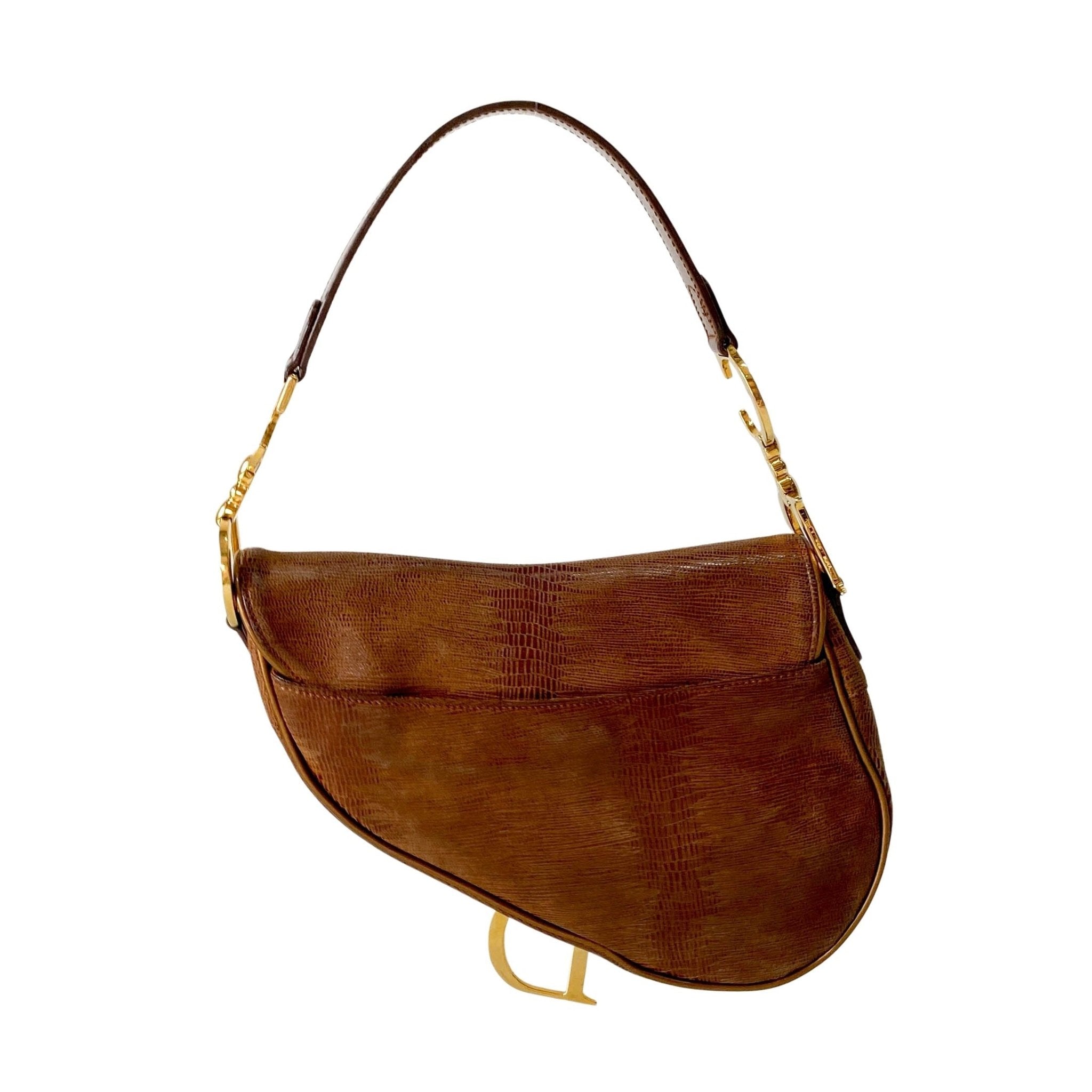 DIOR Caramel Brown Leather Saddle Bag, in , Sold by HIVE PRELOVED - Shoulder Bags, ,