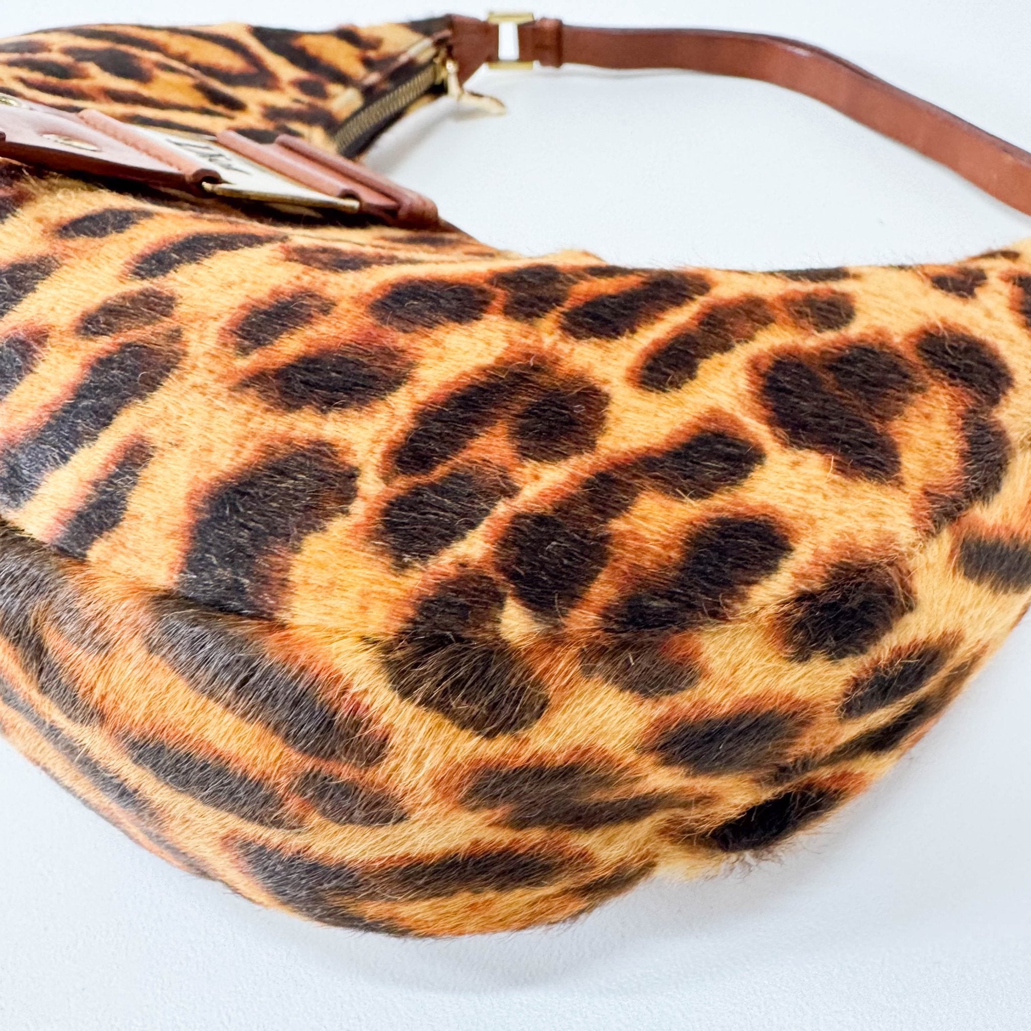 DIOR Cheetah Print Calf Hair Shoulder Bag, in , Sold by HIVE PRELOVED - Shoulder Bags, ,