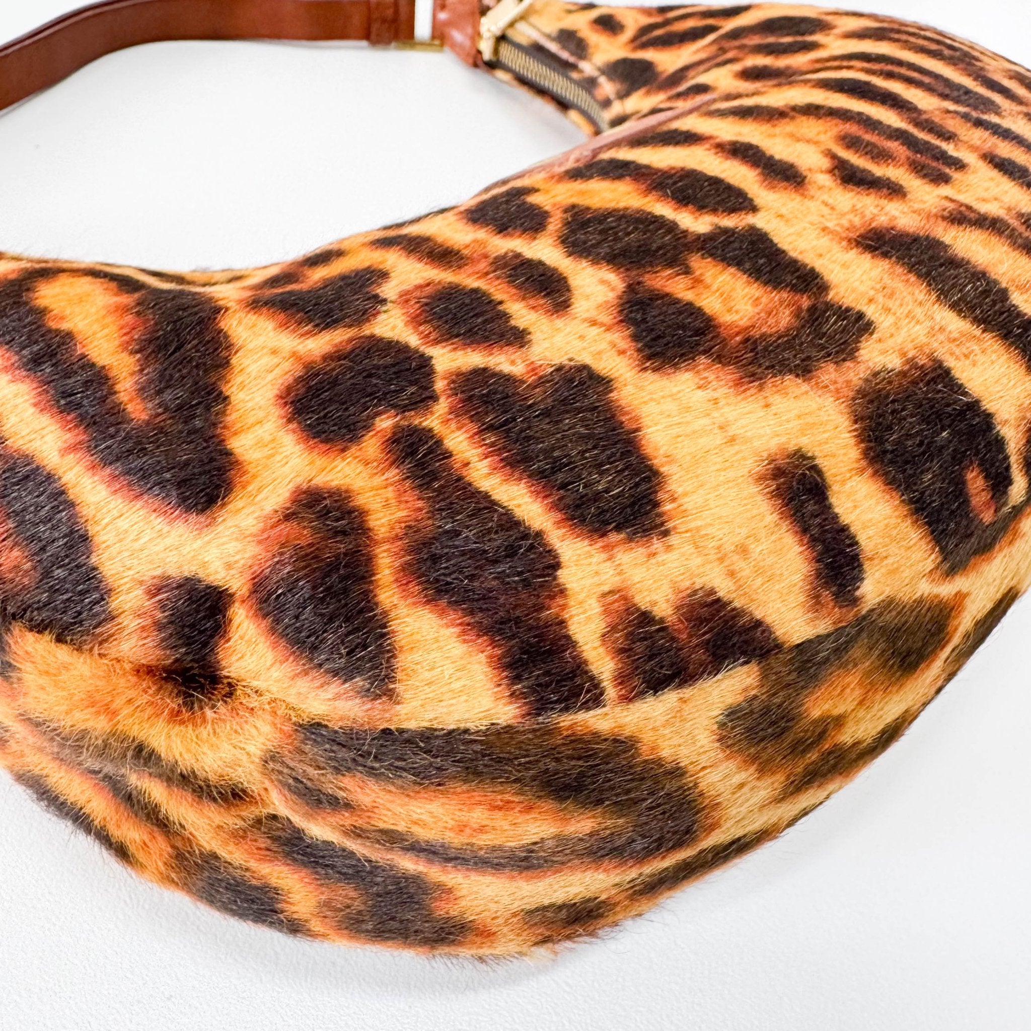DIOR Cheetah Print Calf Hair Shoulder Bag, in , Sold by HIVE PRELOVED - Shoulder Bags, ,