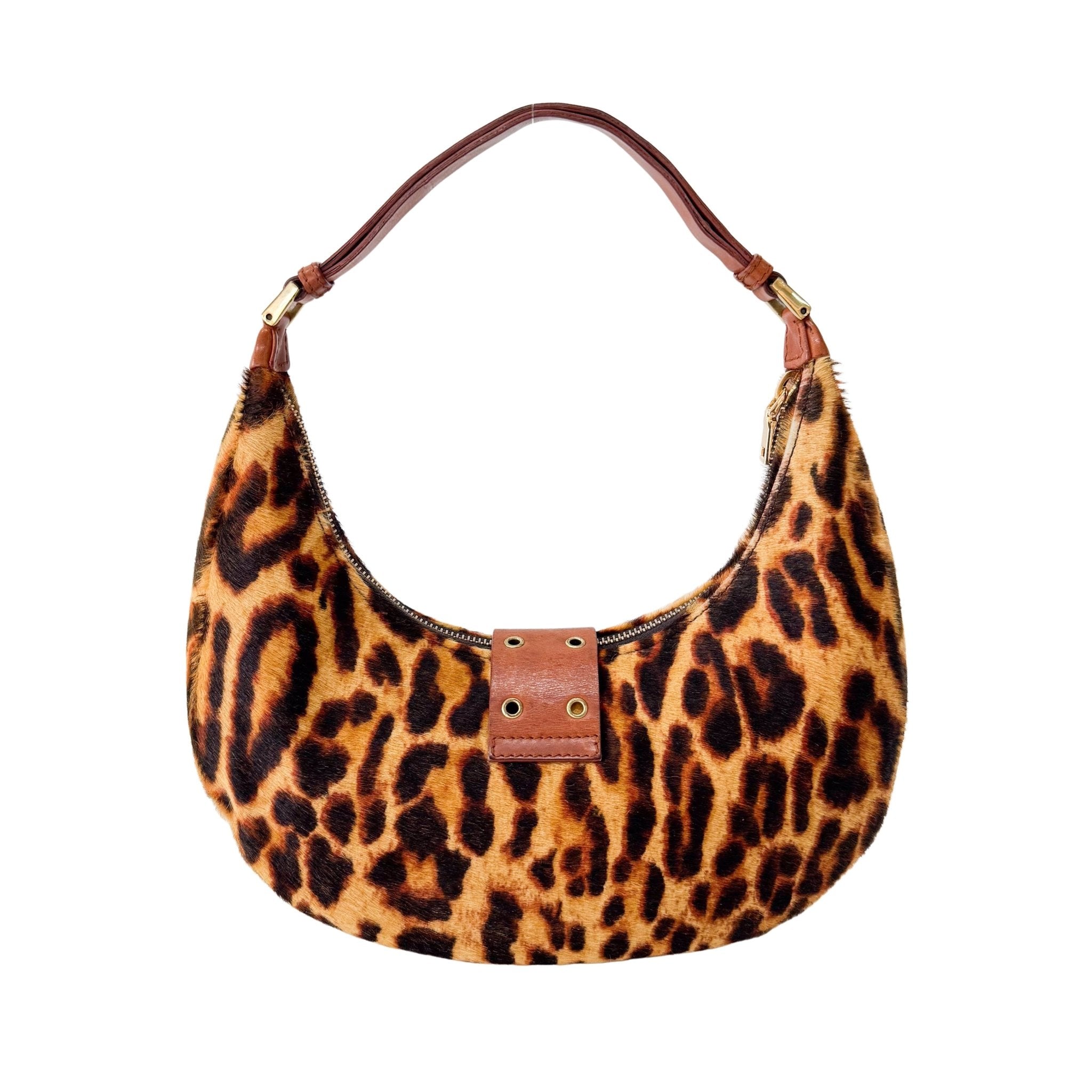 DIOR Cheetah Print Calf Hair Shoulder Bag, in , Sold by HIVE PRELOVED - Shoulder Bags, ,